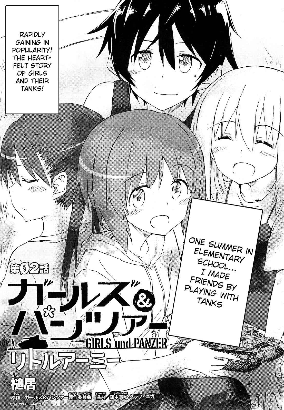 Page 2 Chapter 2 Girls und Panzer: Little Army
