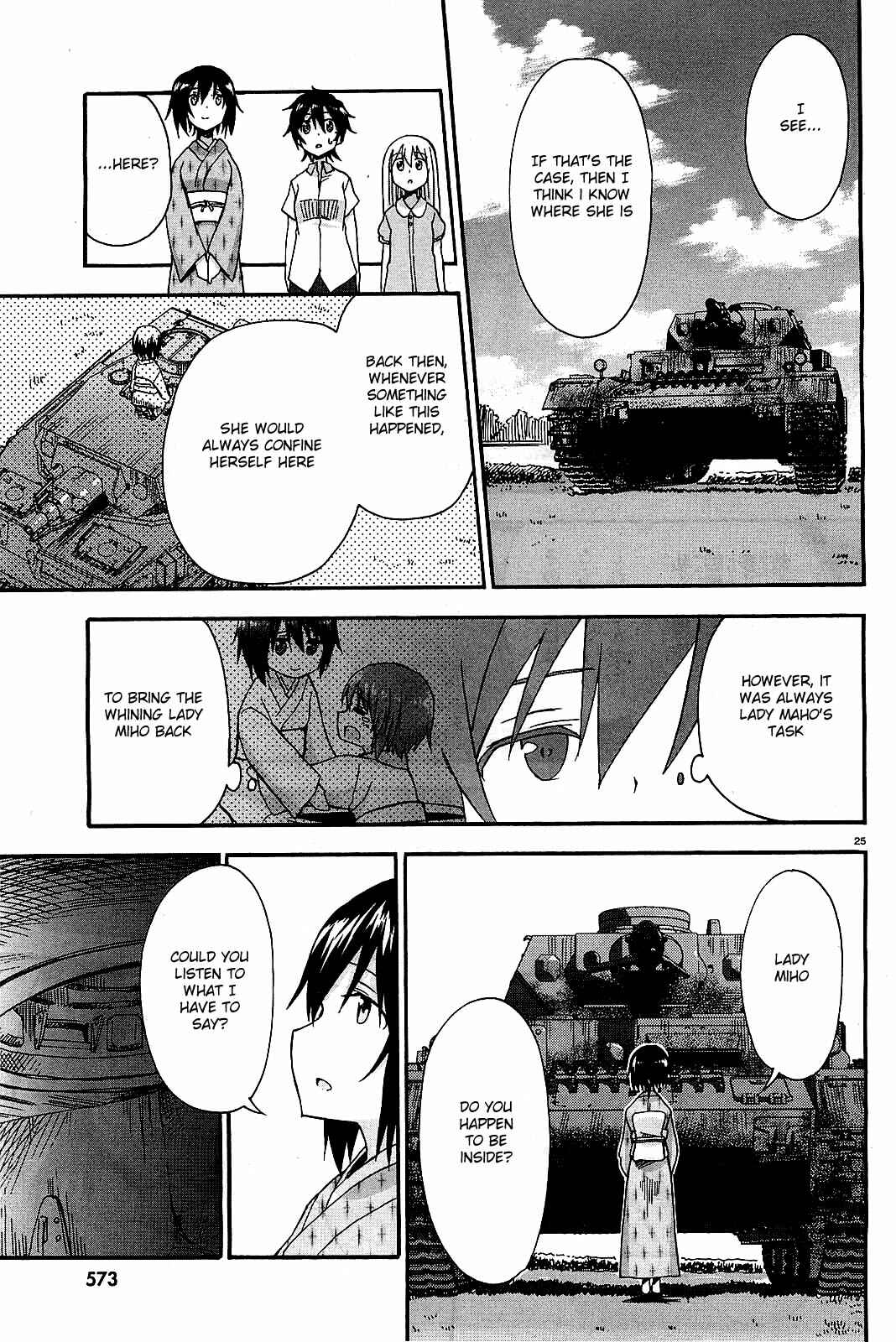 Page 25 Chapter 8 Girls und Panzer: Little Army