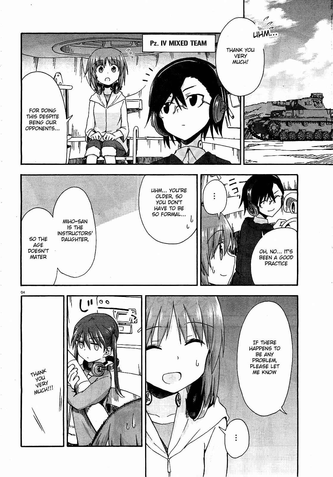 Page 4 Chapter 8 Girls und Panzer: Little Army
