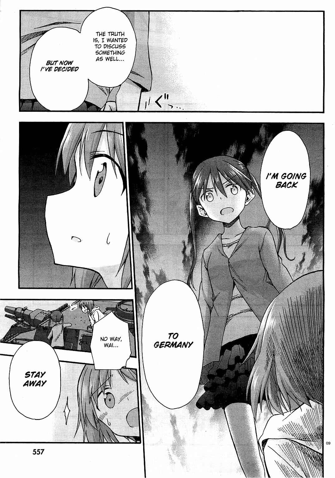 Page 9 Chapter 8 Girls und Panzer: Little Army