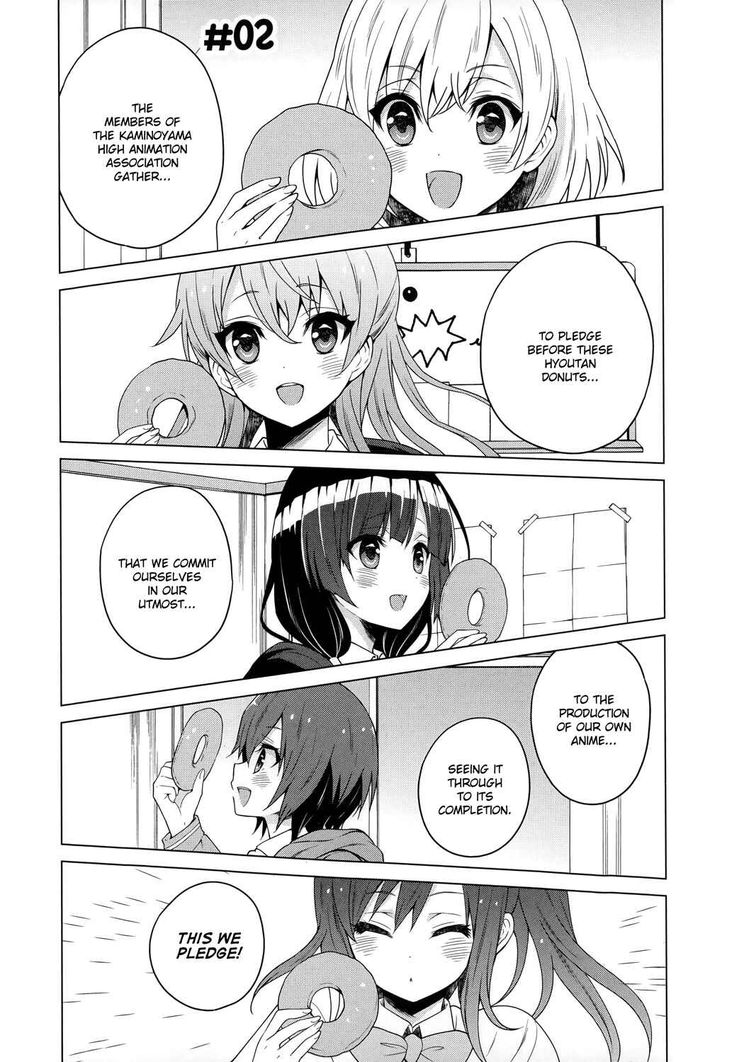 Page 1 Chapter 2 Shirobako - Ueyama Koukou Animation Doukoukai