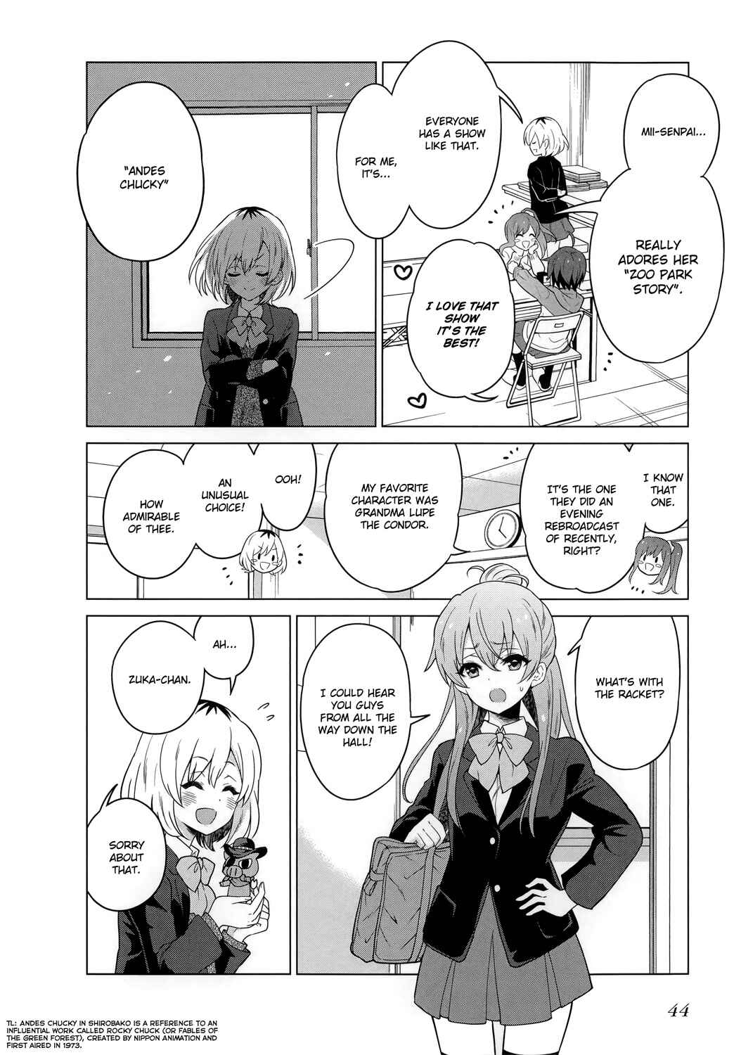 Page 6 Chapter 2 Shirobako - Ueyama Koukou Animation Doukoukai