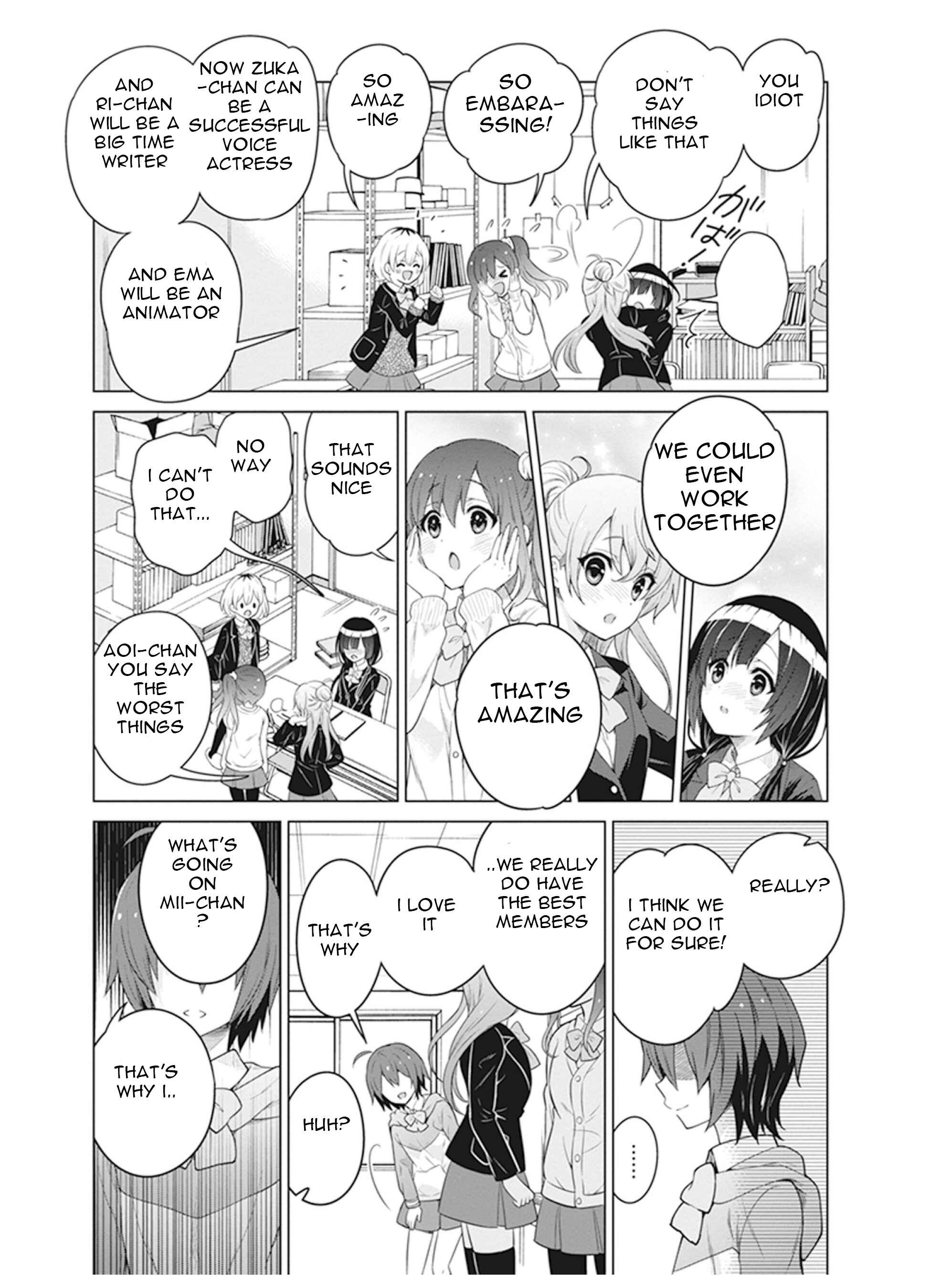 Page 34 Chapter 3 Shirobako - Ueyama Koukou Animation Doukoukai