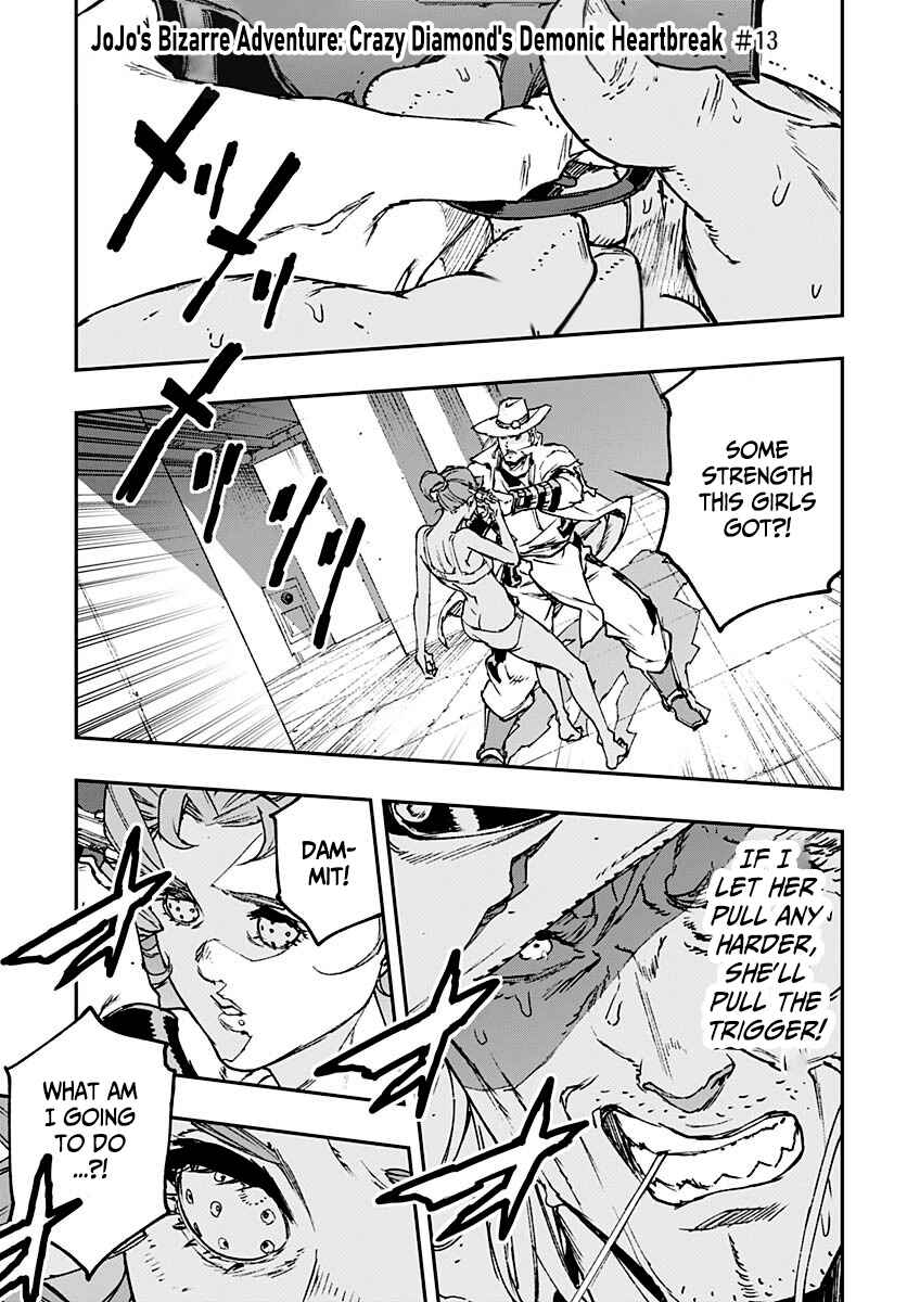 Page 1 Chapter 13 JoJo’s Bizarre Adventure: Shining Diamond’s Demonic Heartbreak