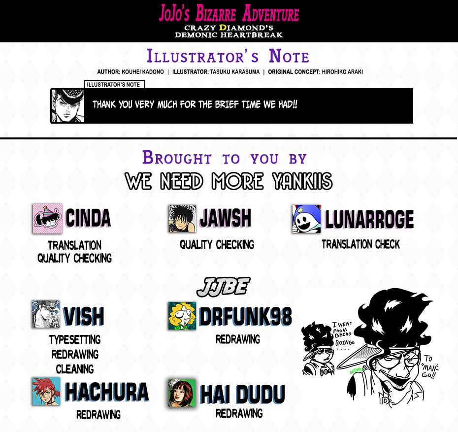 Page 34 Chapter 16 JoJo’s Bizarre Adventure: Shining Diamond’s Demonic Heartbreak