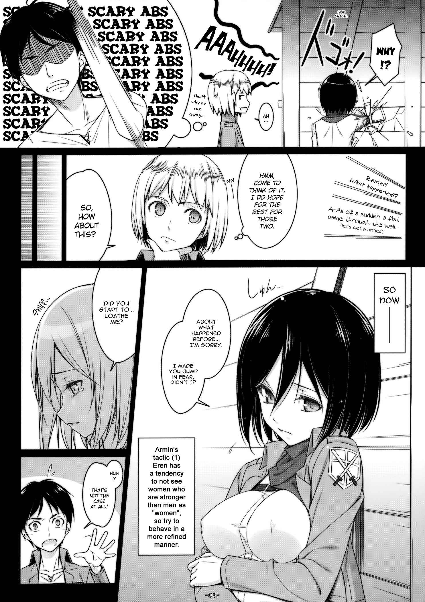 Page 7 Chapter Unknown_0280 Shingeki no Kyojin - ATTACK ON MIKASA! (Doujinshi)