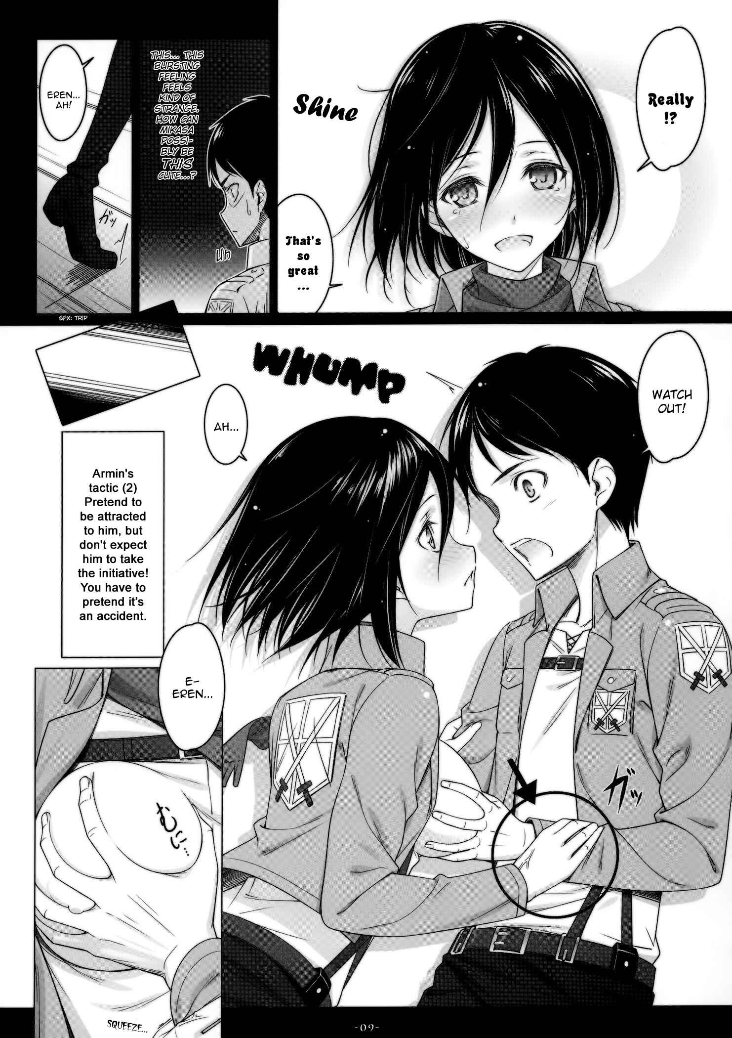 Page 8 Chapter Unknown_0280 Shingeki no Kyojin - ATTACK ON MIKASA! (Doujinshi)