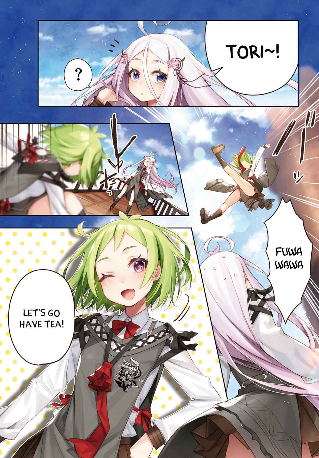 Page 4 Chapter 1 Smile of the Arsnotoria!