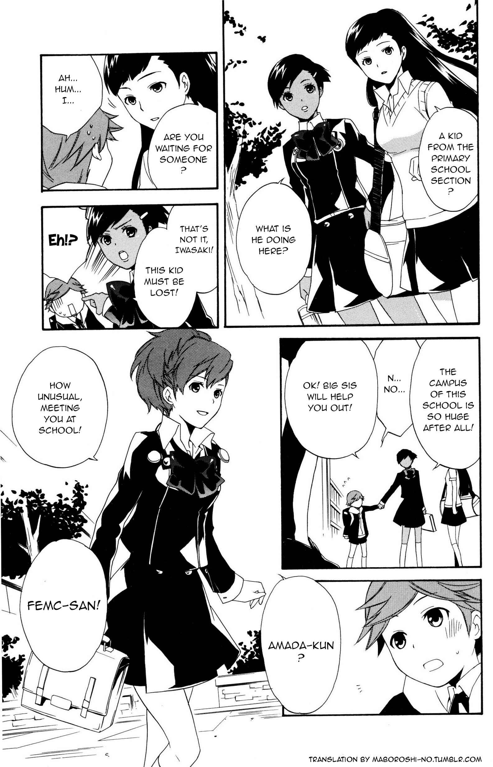 Page 5 Chapter 11 Persona 3 Portable Comic Anthology: Dear Girls