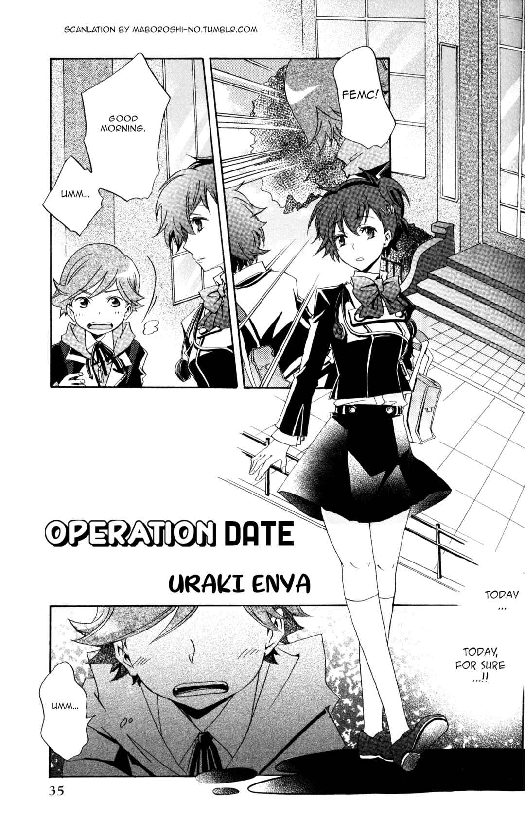 Page 1 Chapter 3 Persona 3 Portable Comic Anthology: Dear Girls