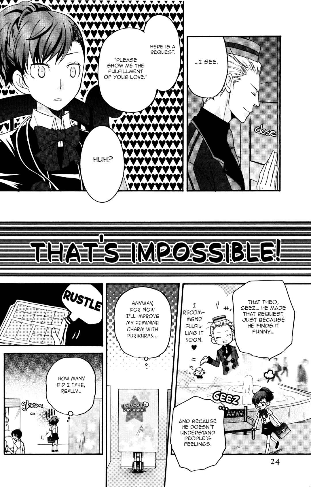 Page 2 Chapter 2 Persona 3 Portable Comic Anthology: Dear Girls