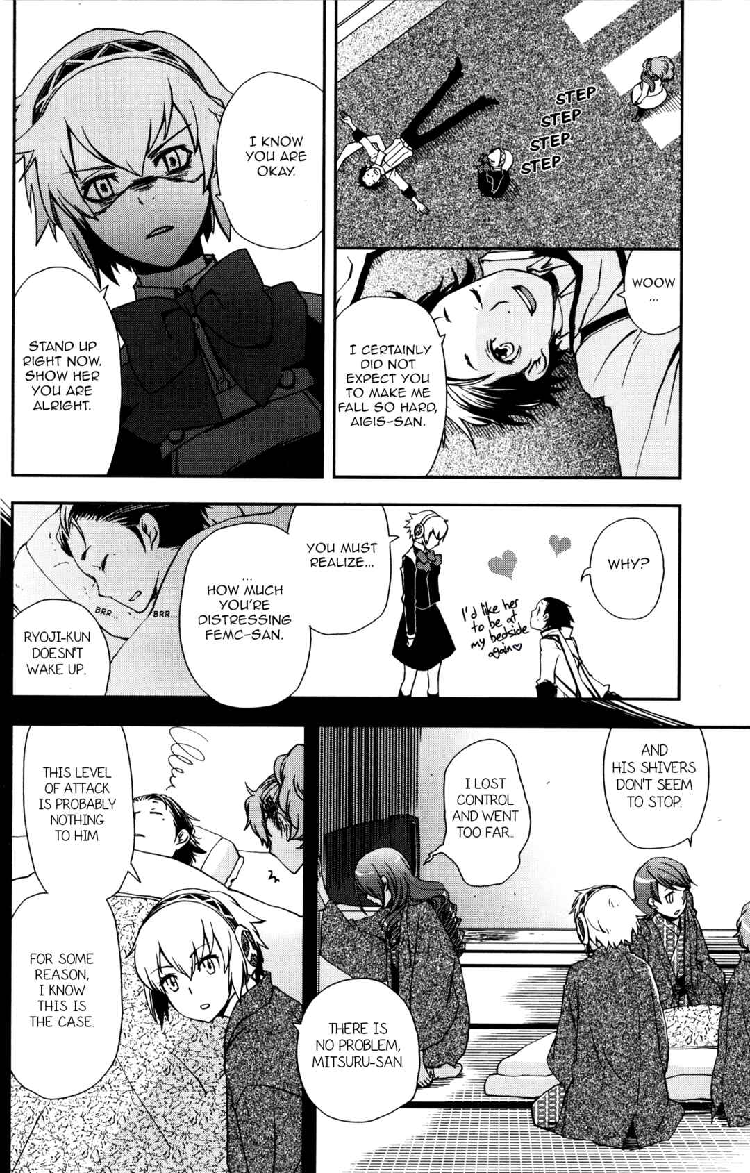 Page 8 Chapter 4 Persona 3 Portable Comic Anthology: Dear Girls