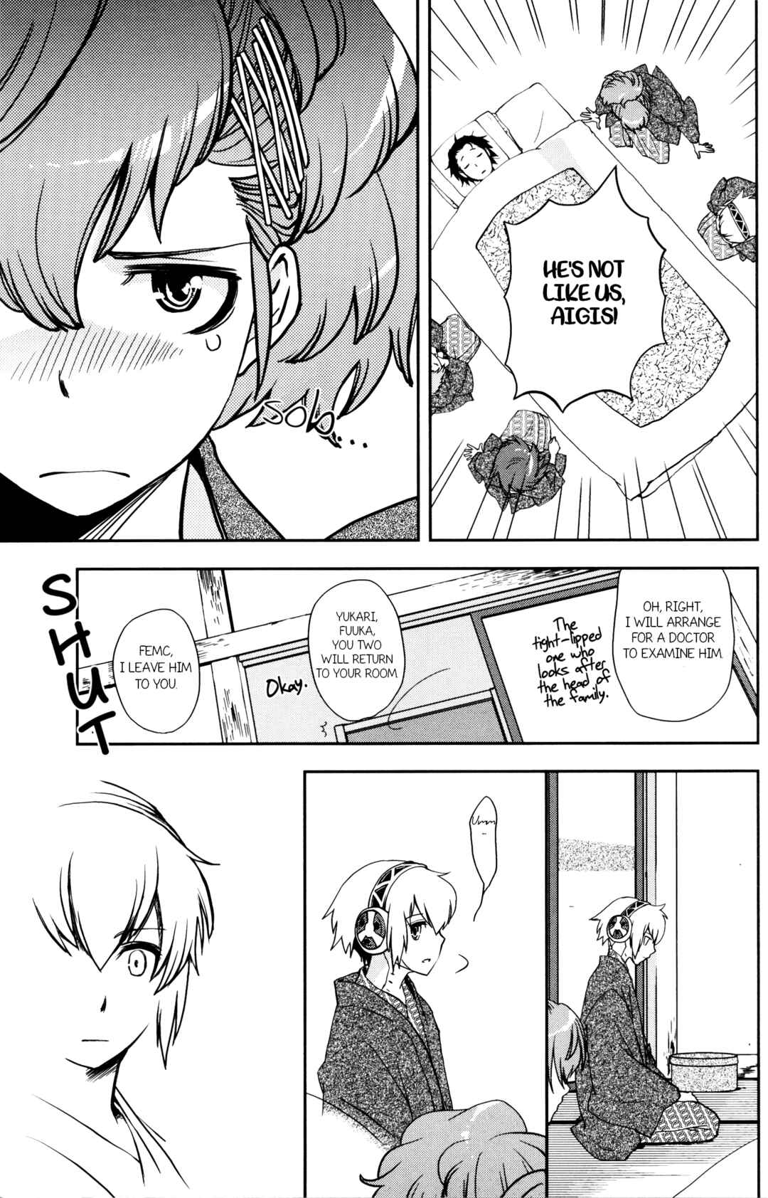 Page 9 Chapter 4 Persona 3 Portable Comic Anthology: Dear Girls