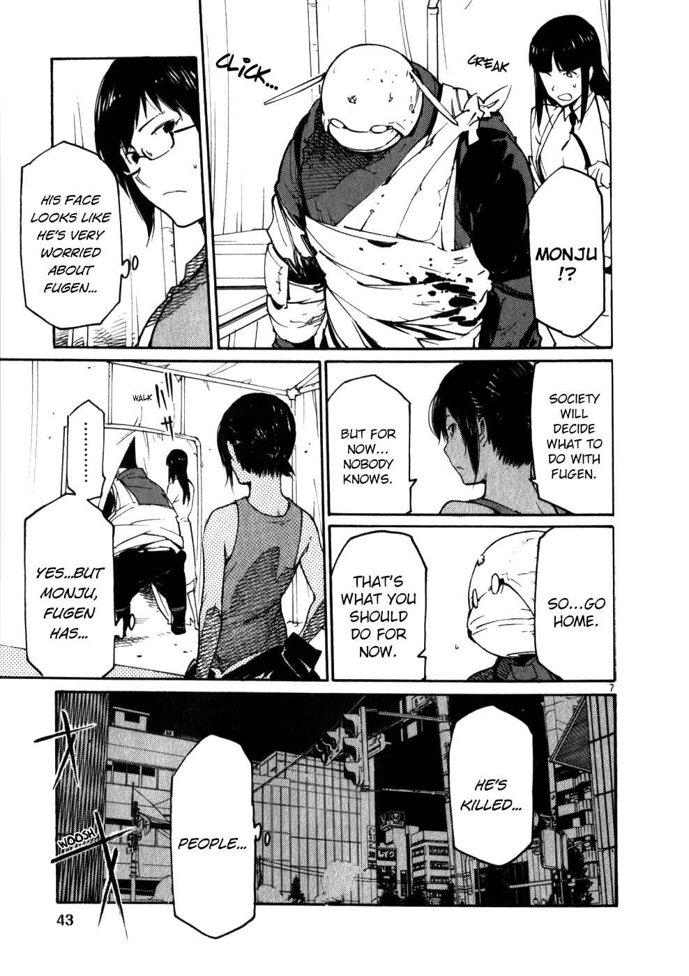 Page 7 Chapter 46 Monju: The Cop of Justice