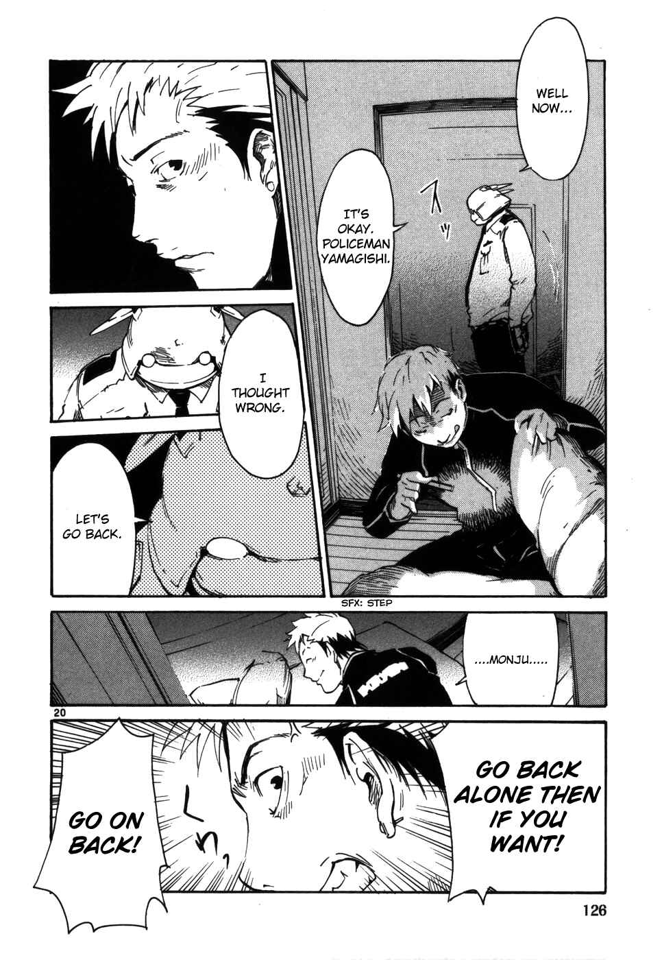 Page 20 Chapter 5 Monju: The Cop of Justice