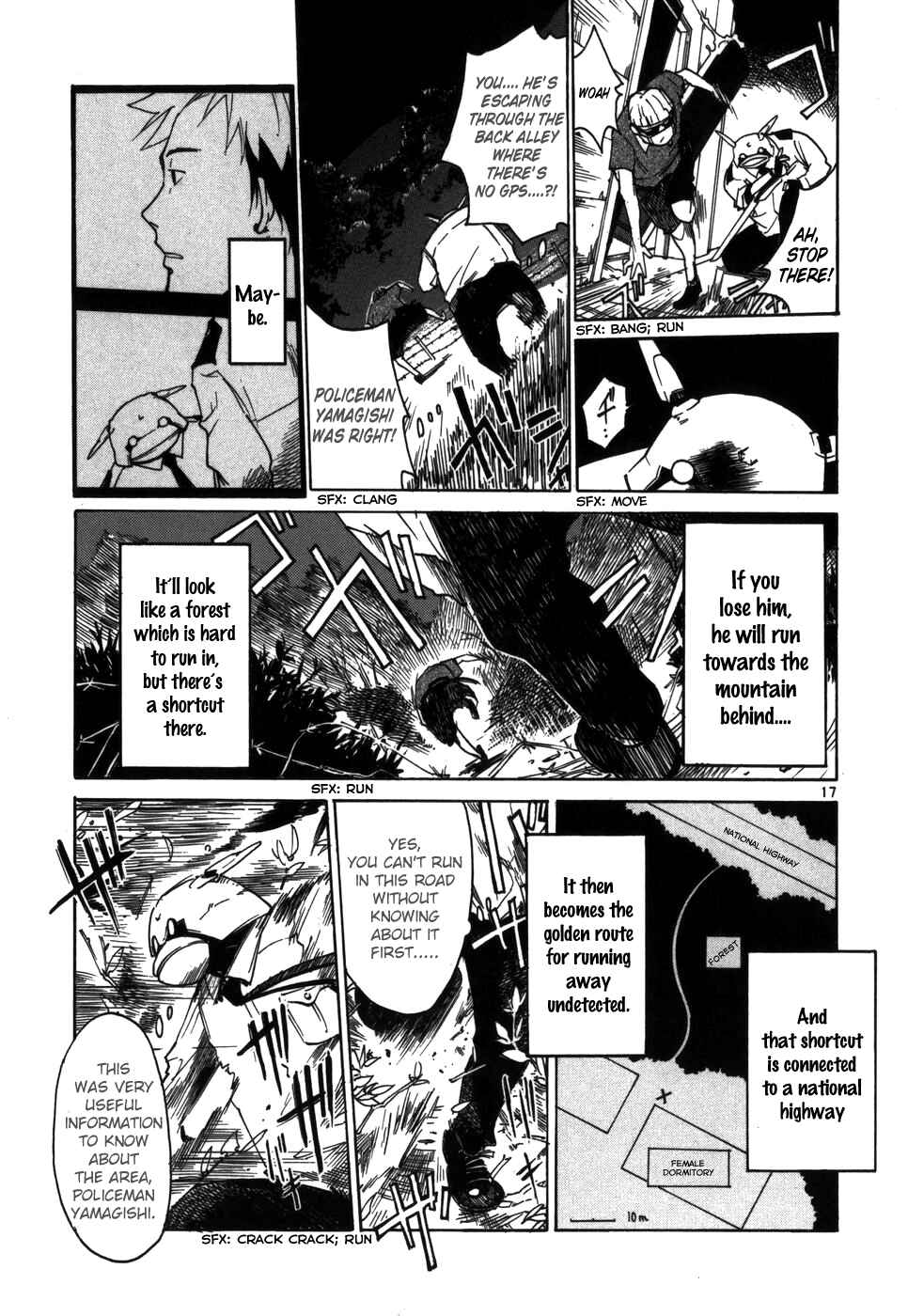 Page 17 Chapter 2 Monju: The Cop of Justice