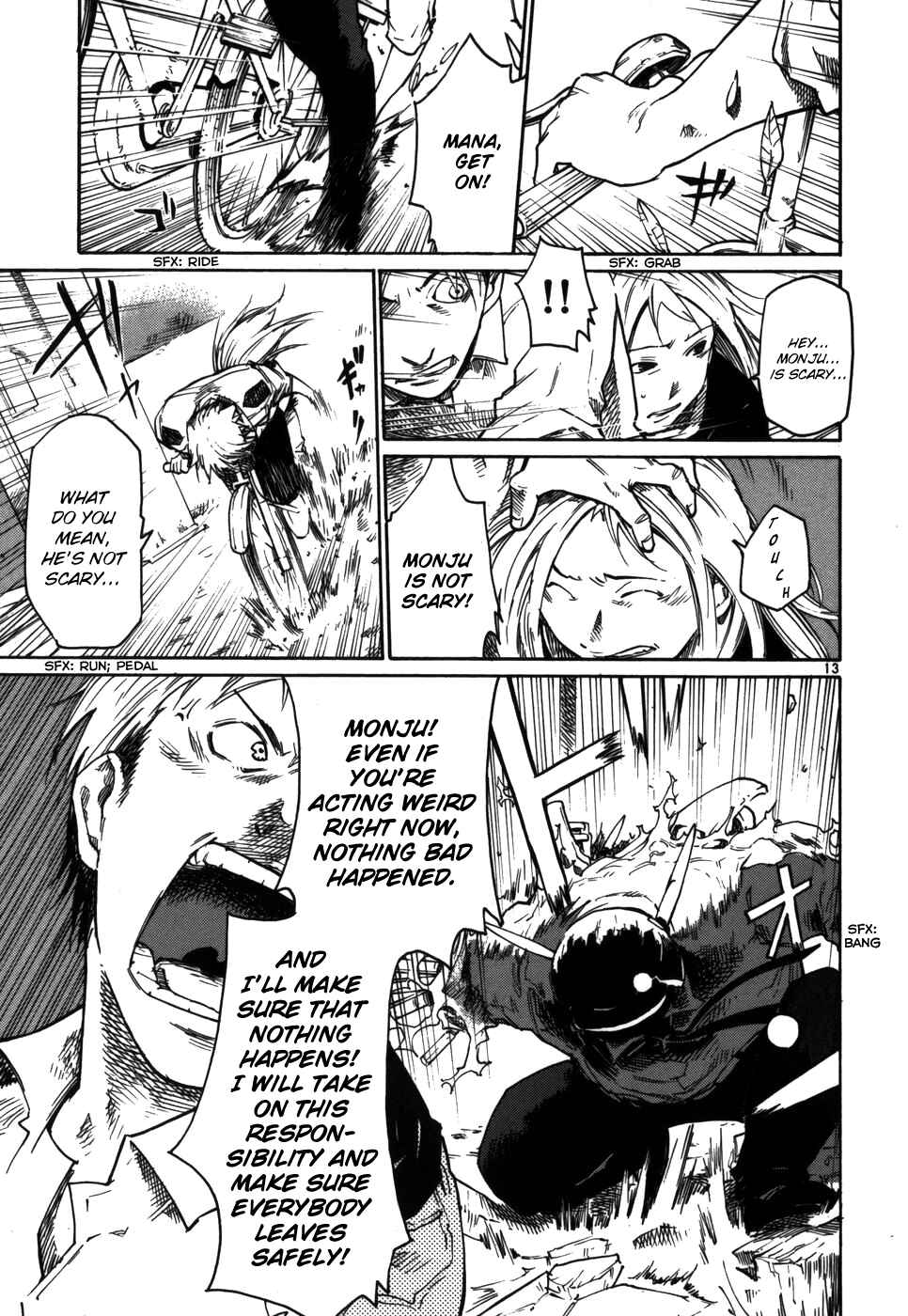 Page 13 Chapter 11 Monju: The Cop of Justice