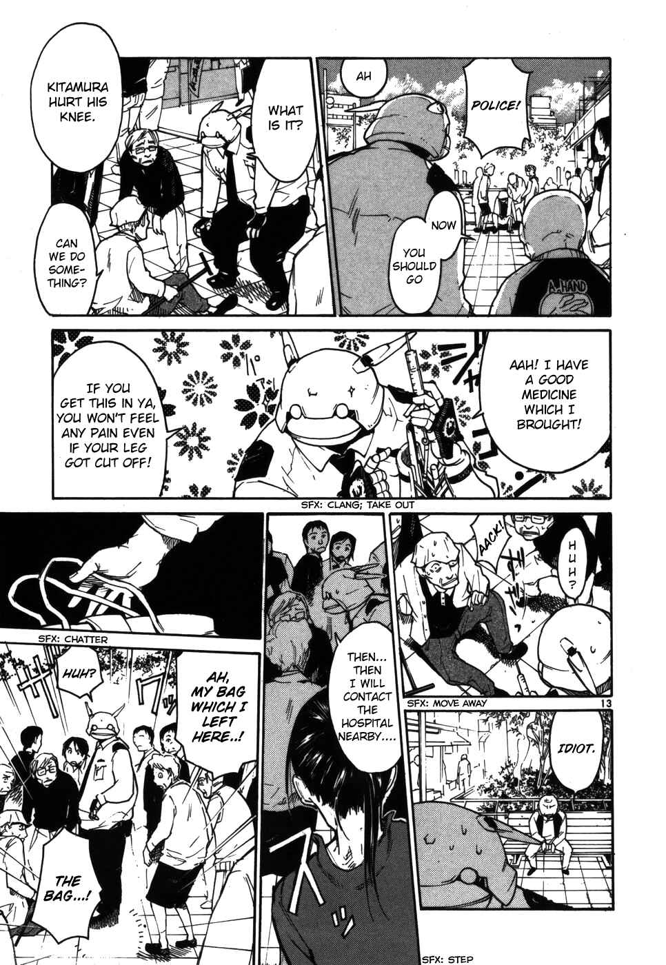 Page 13 Chapter 3 Monju: The Cop of Justice