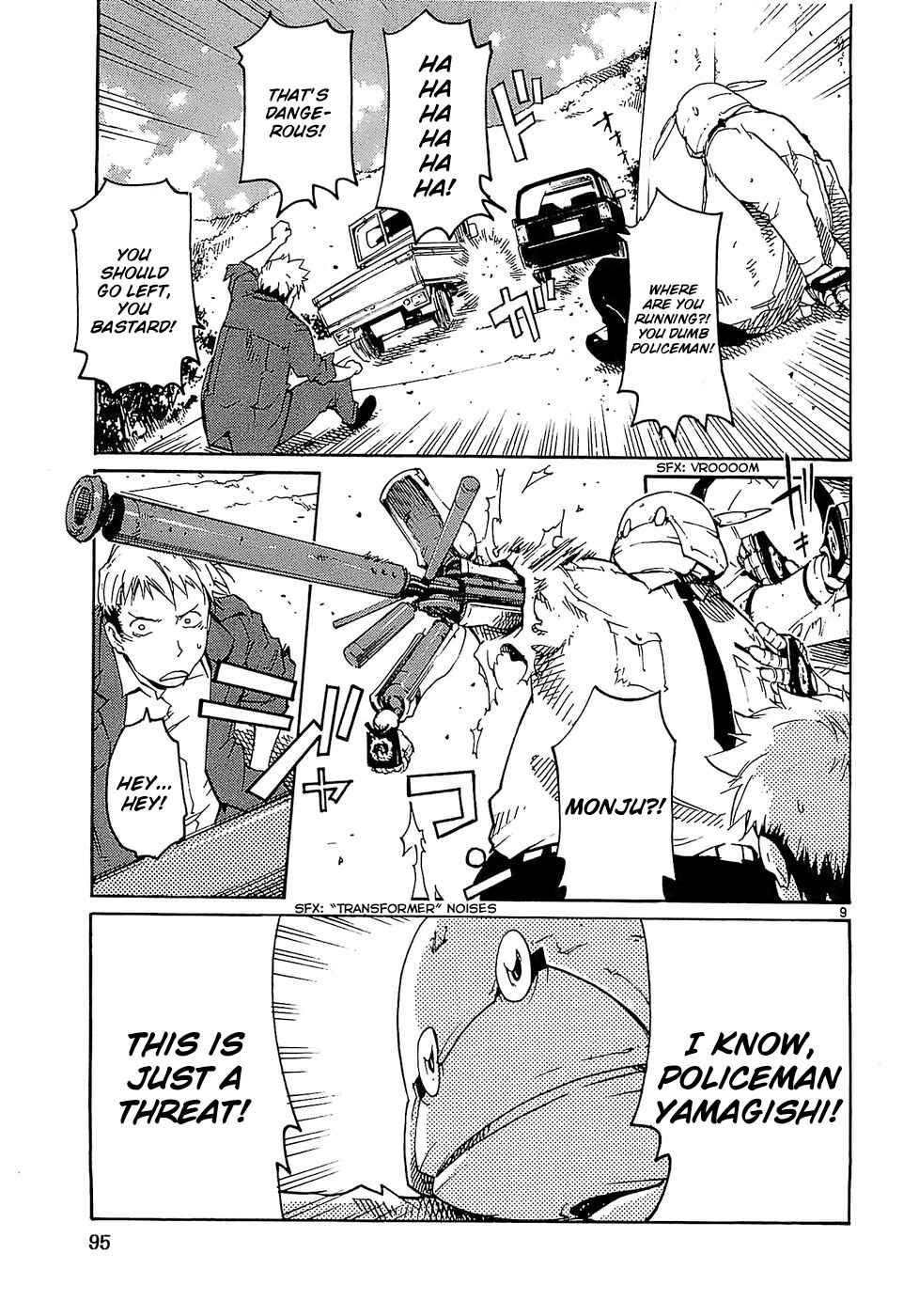 Page 9 Chapter 20 Monju: The Cop of Justice