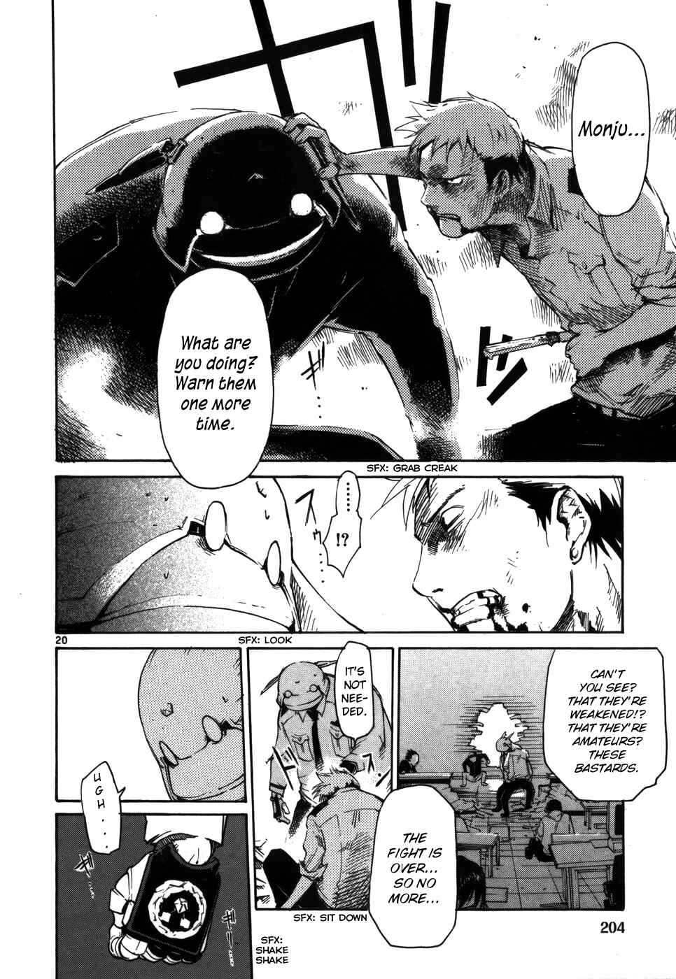 Page 20 Chapter 8 Monju: The Cop of Justice