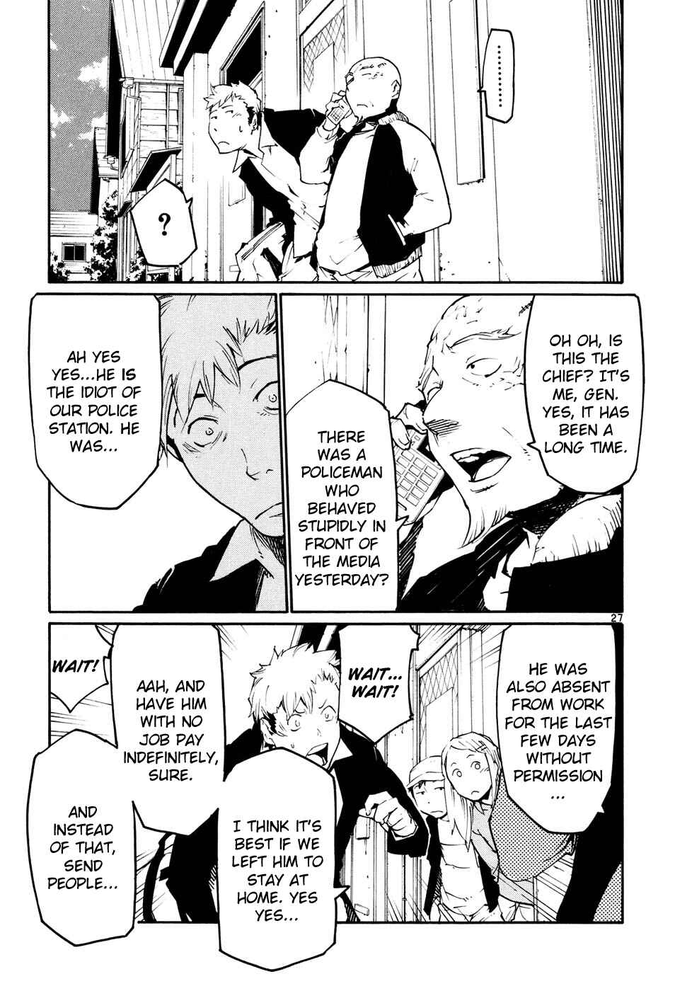 Page 27 Chapter 42 Monju: The Cop of Justice