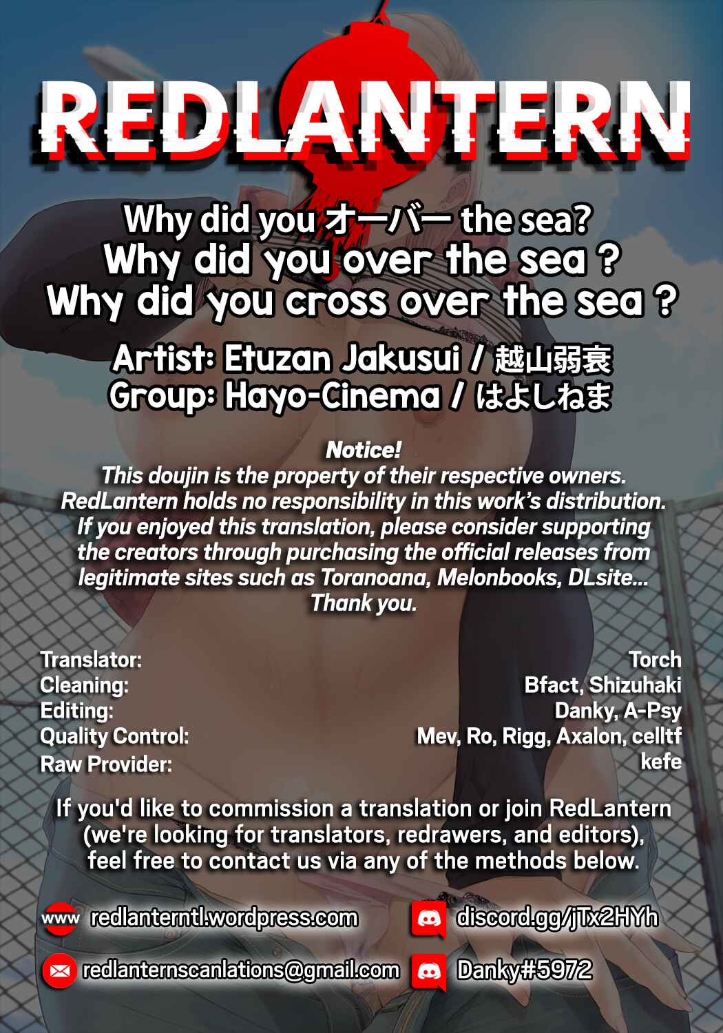 Page 30 Chapter Unknown_ed57 Why did you cross over the sea?
