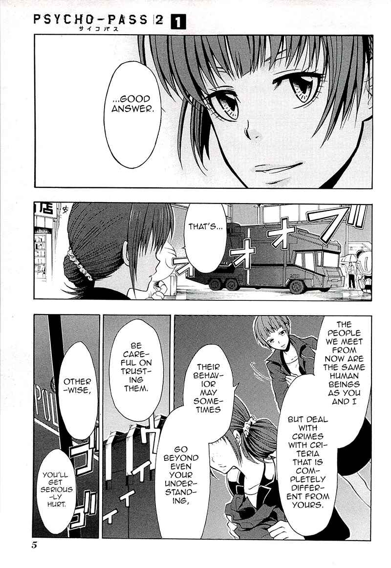 Page 10 Chapter 0 Psycho-Pass 2