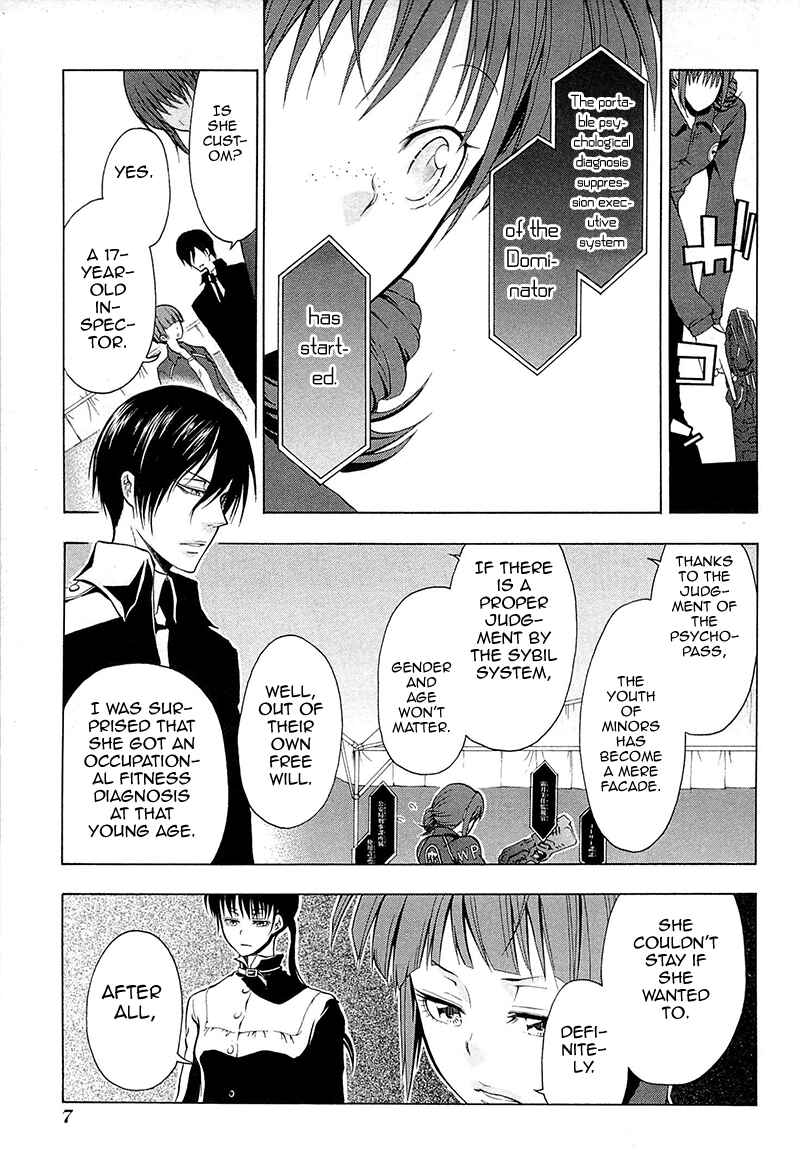 Page 12 Chapter 0 Psycho-Pass 2