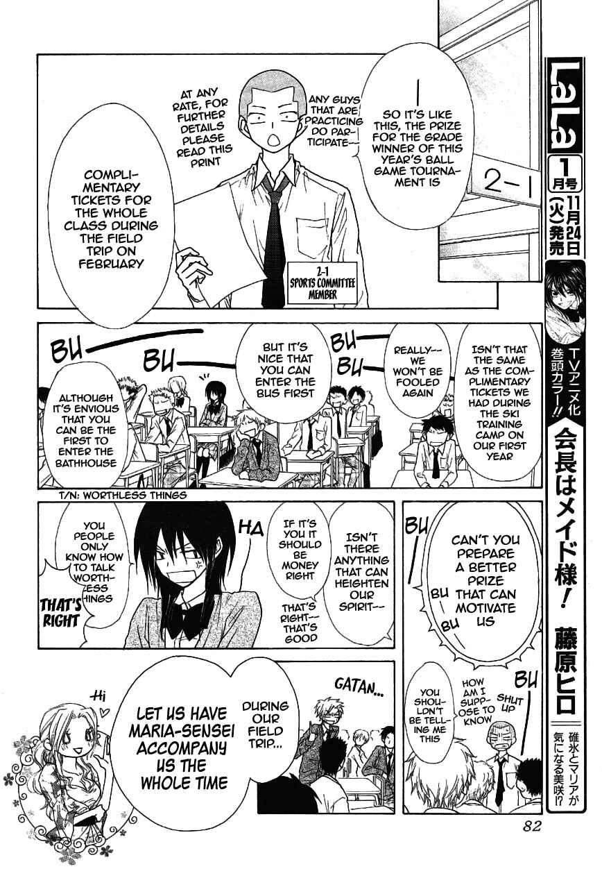 Page 20 Chapter 43 Kaichou wa Maid-sama!