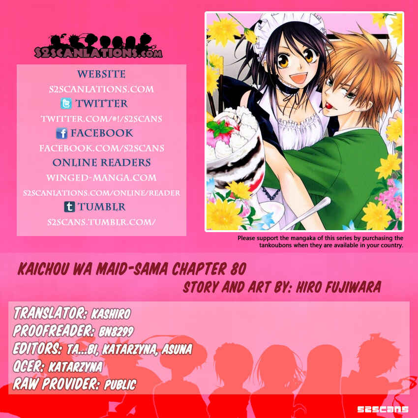 Page 34 Chapter 80 Kaichou wa Maid-sama!