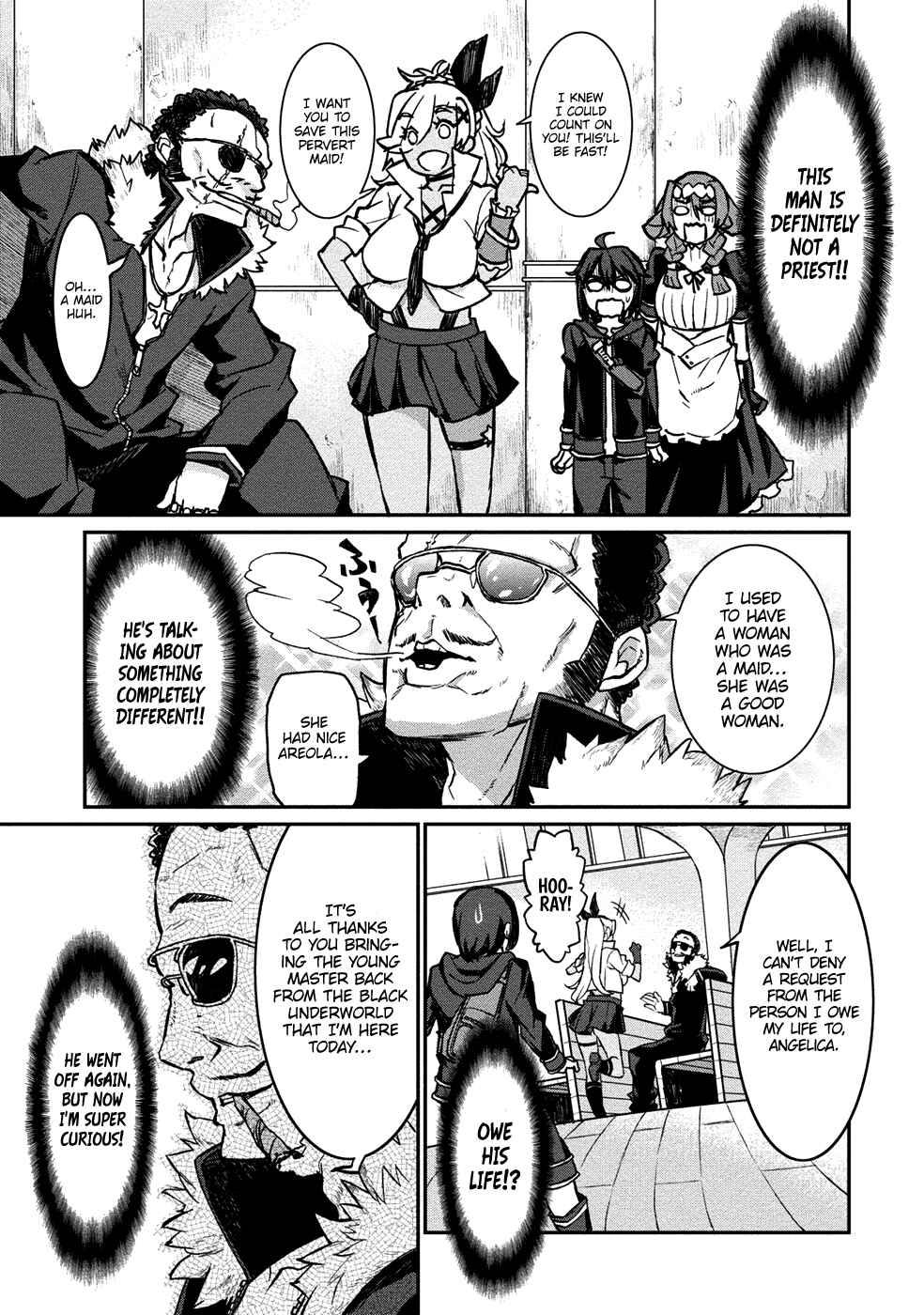 Page 8 Chapter 3 Gyaru Kishi Angelica