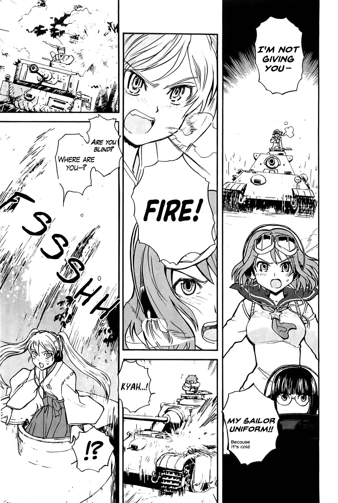 Page 22 Chapter 20.5 Sailor Uniform and Tank