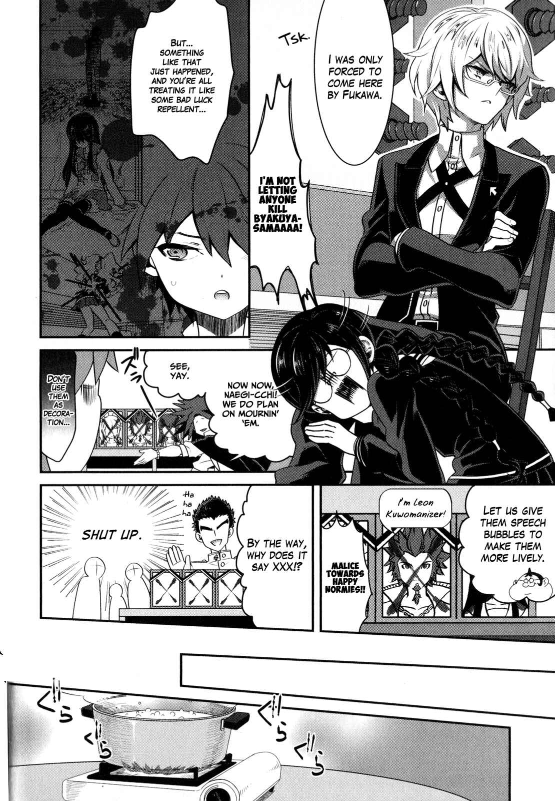 Page 4 Chapter 3 Danganronpa the Animation Comic Anthology