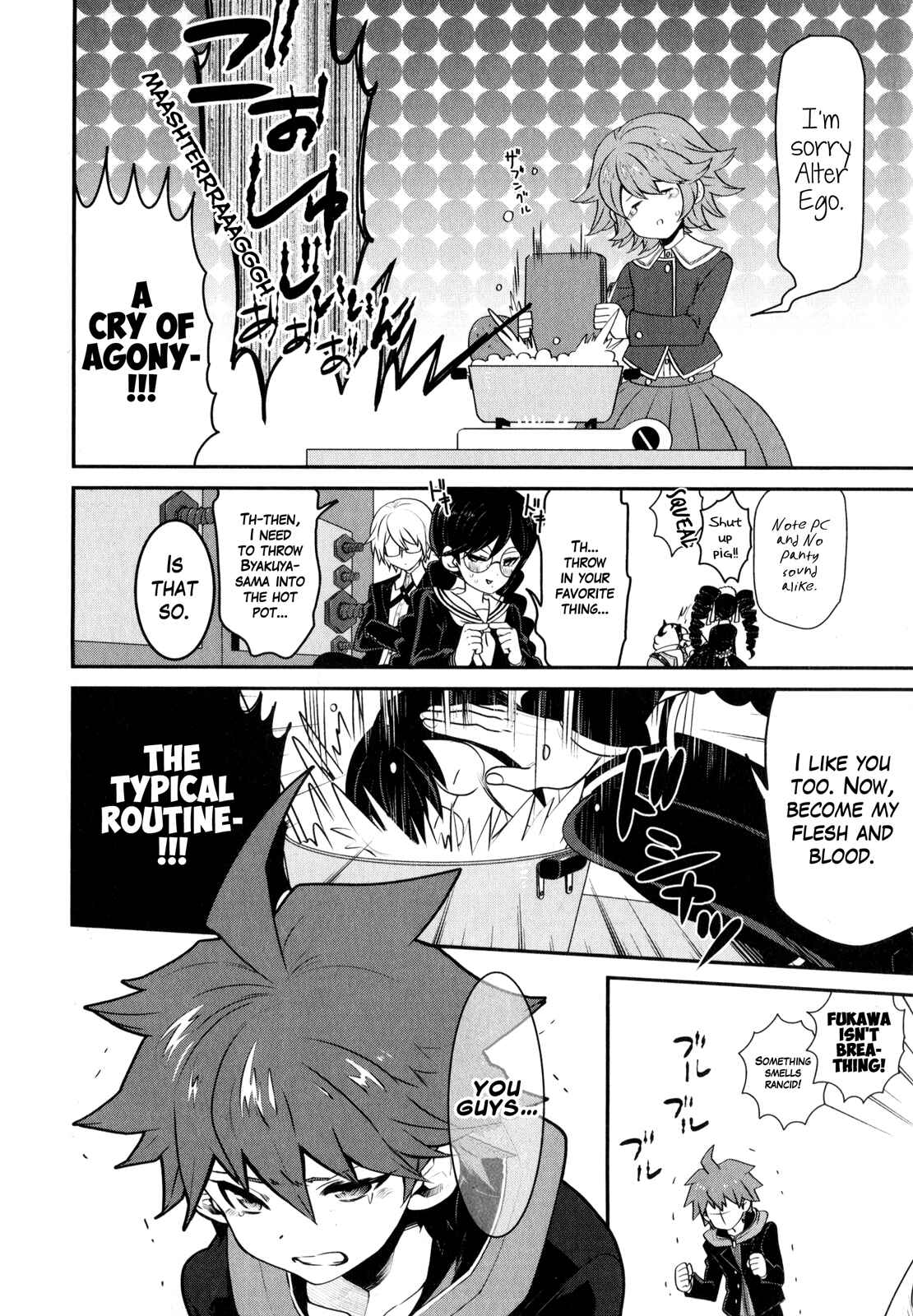 Page 8 Chapter 3 Danganronpa the Animation Comic Anthology