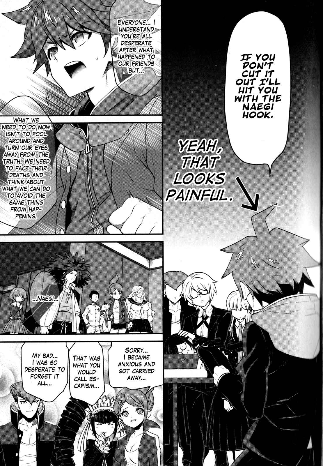 Page 9 Chapter 3 Danganronpa the Animation Comic Anthology