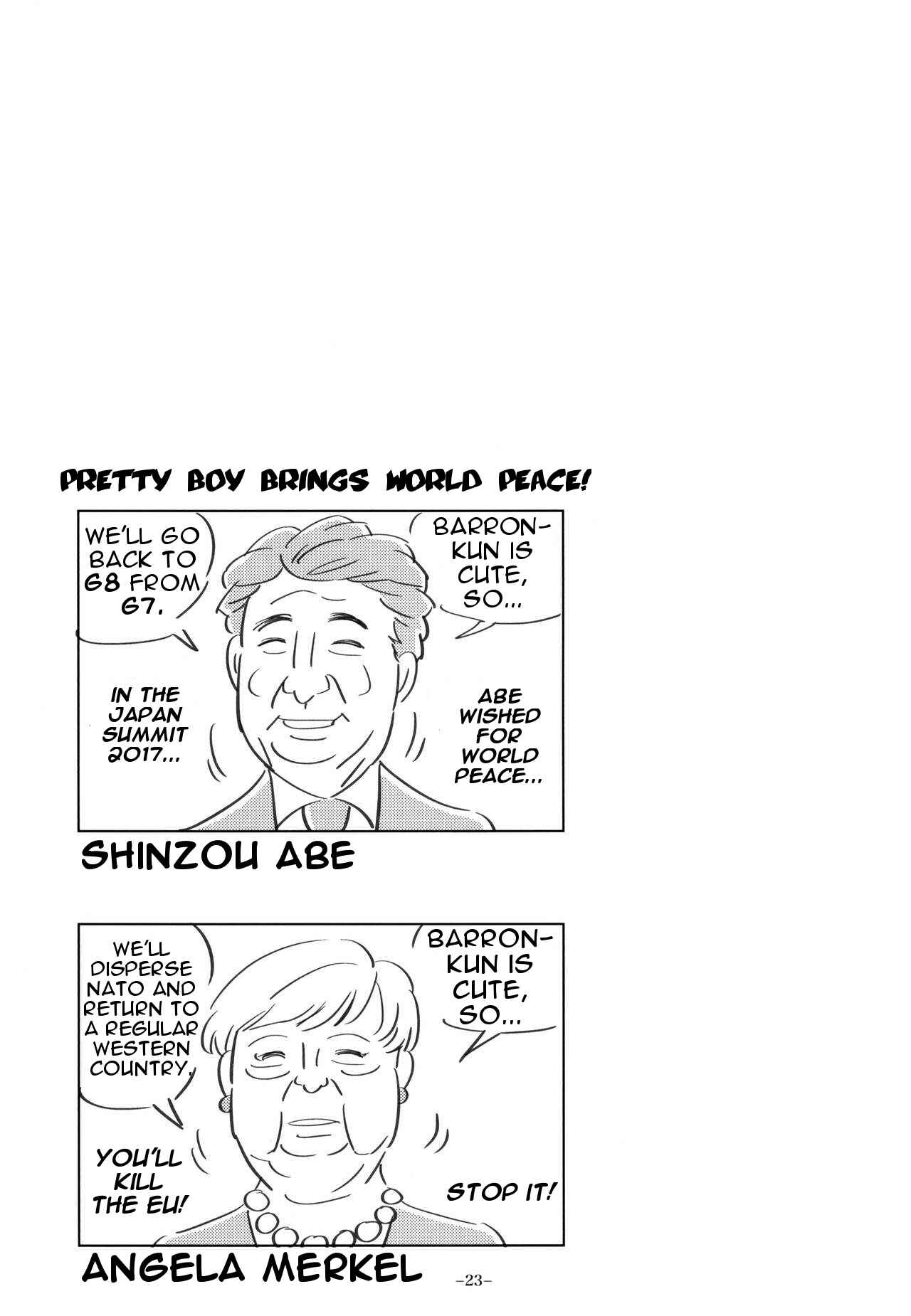 Page 11 Chapter 2 Daitouryou Goreisoku Kikiippatsu!! - The Son of the President