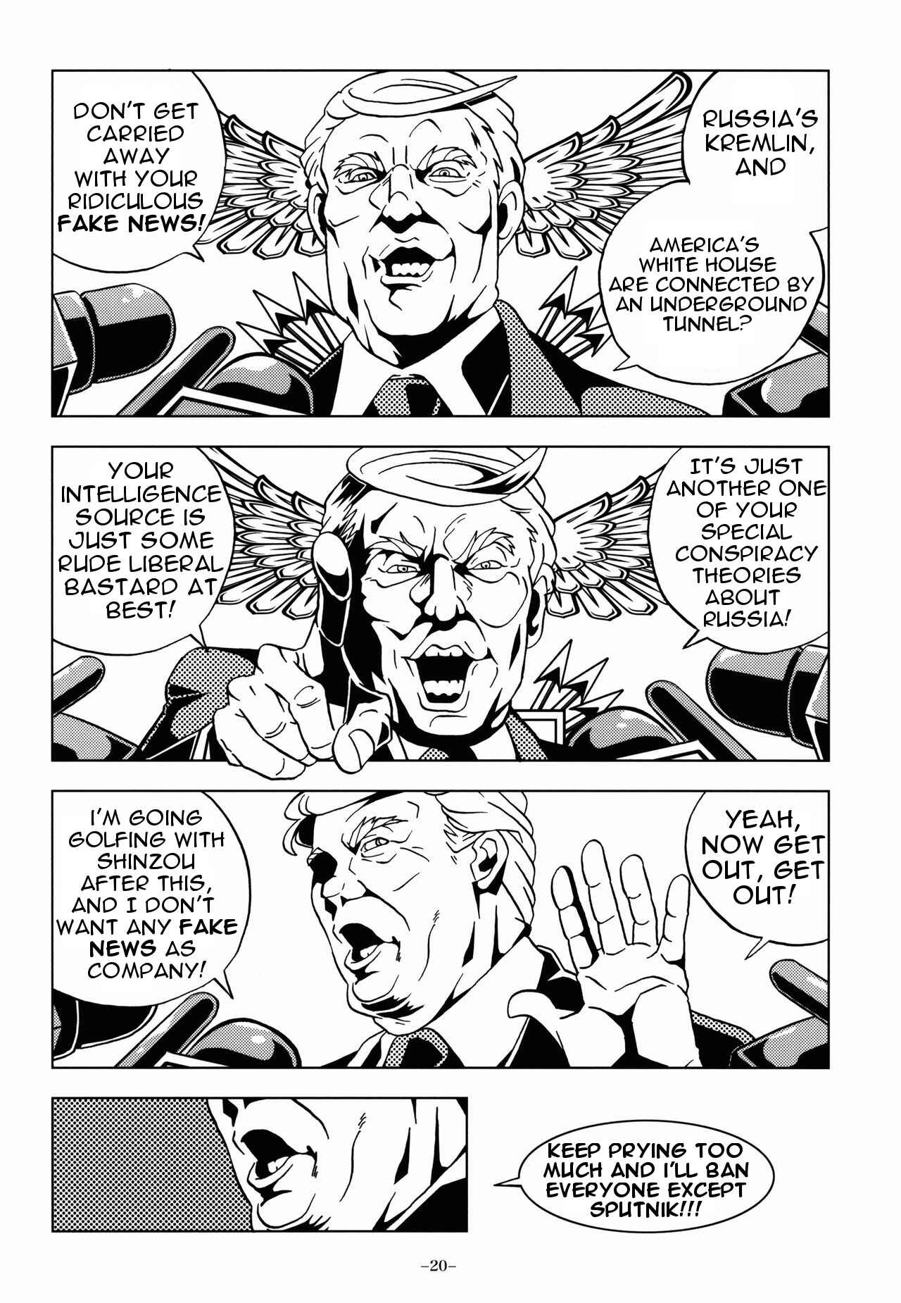 Page 8 Chapter 2 Daitouryou Goreisoku Kikiippatsu!! - The Son of the President