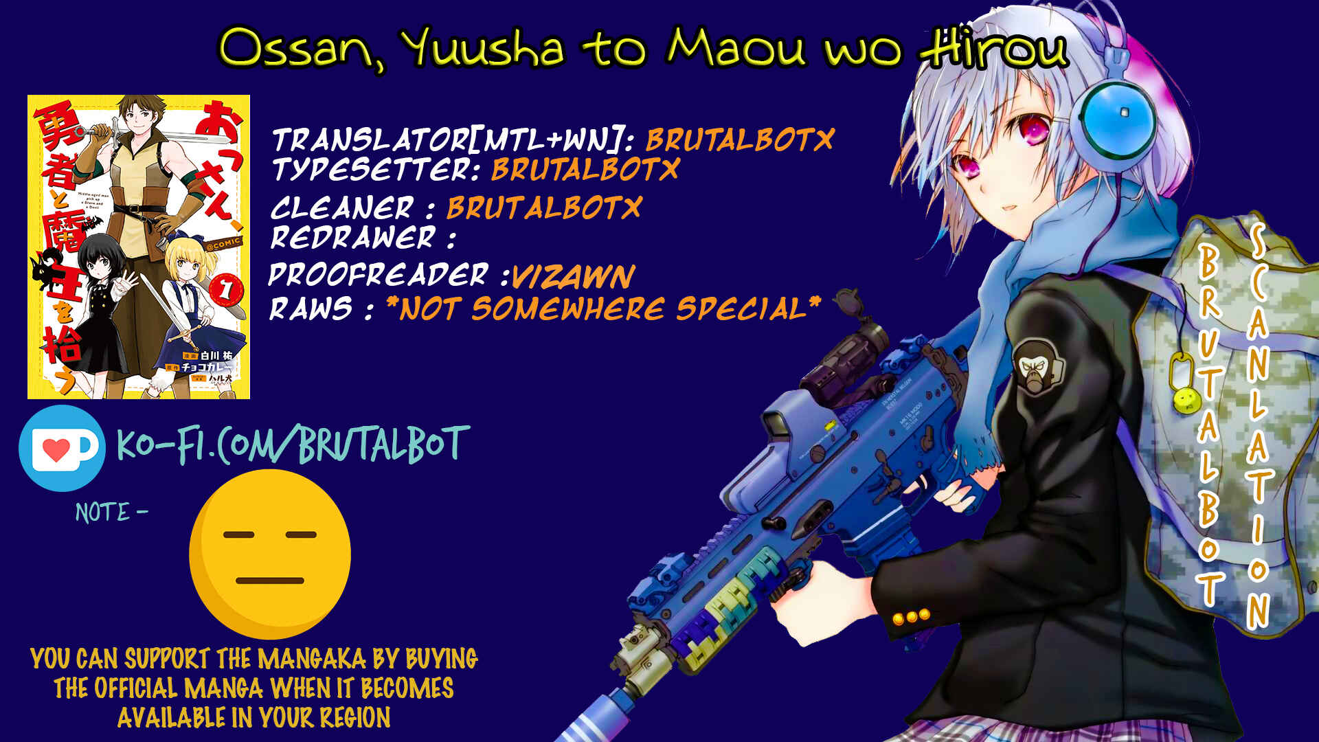 Page 1 Chapter 3.1 Ossan, Yuusha to Maou wo Hirou