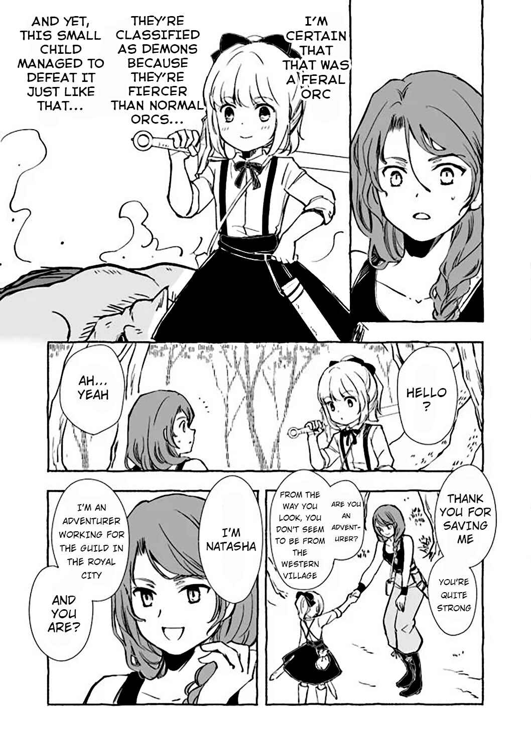 Page 8 Chapter 8.2 Ossan, Yuusha to Maou wo Hirou