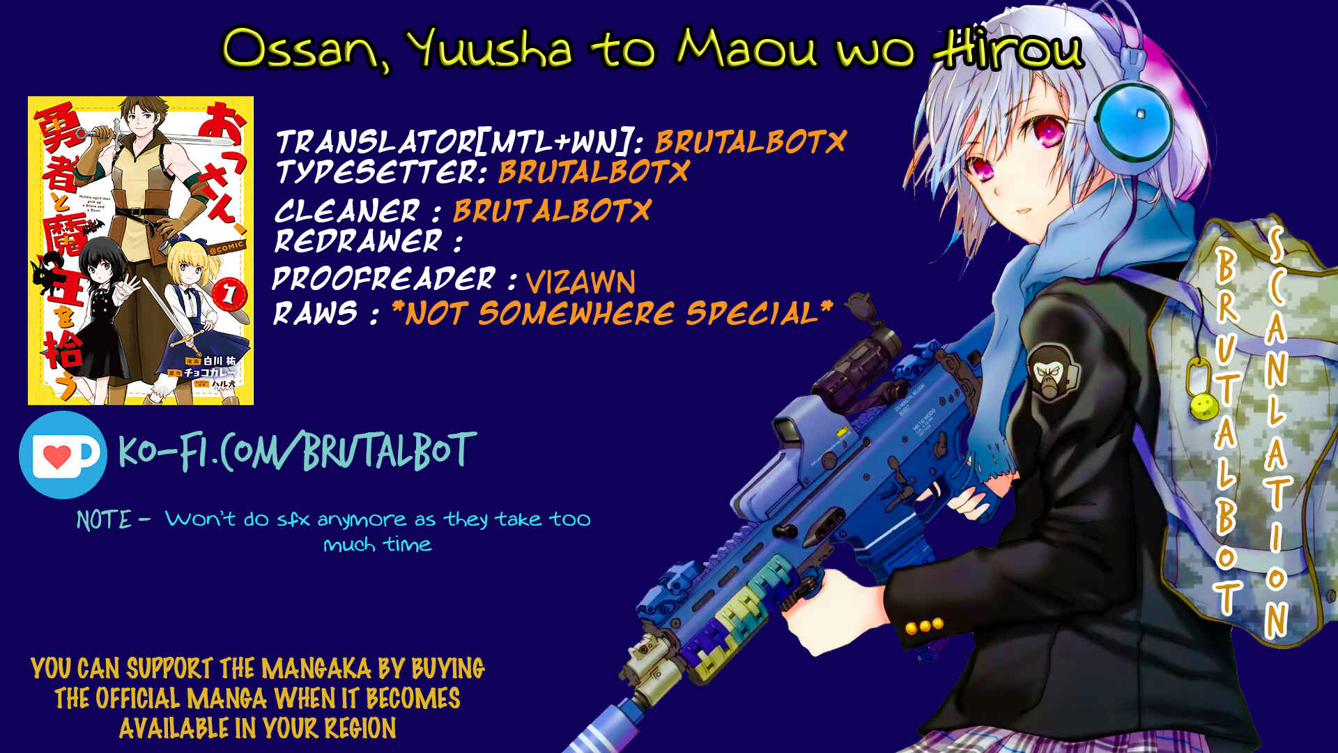 Page 1 Chapter 1.2 Ossan, Yuusha to Maou wo Hirou