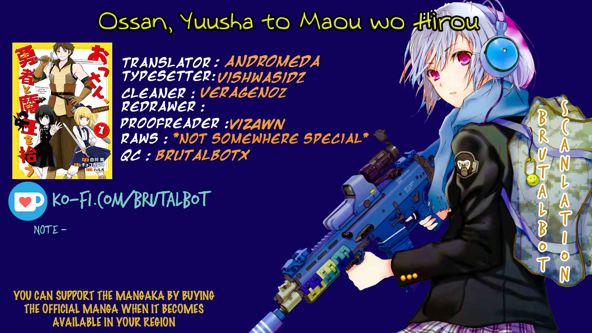 Page 1 Chapter 4.2 Ossan, Yuusha to Maou wo Hirou