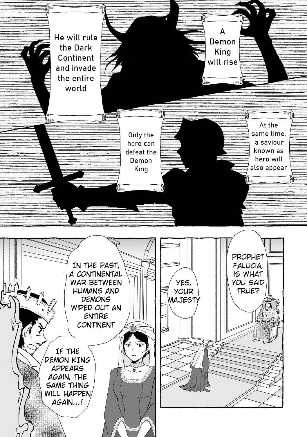 Page 2 Chapter 1.1 Ossan, Yuusha to Maou wo Hirou
