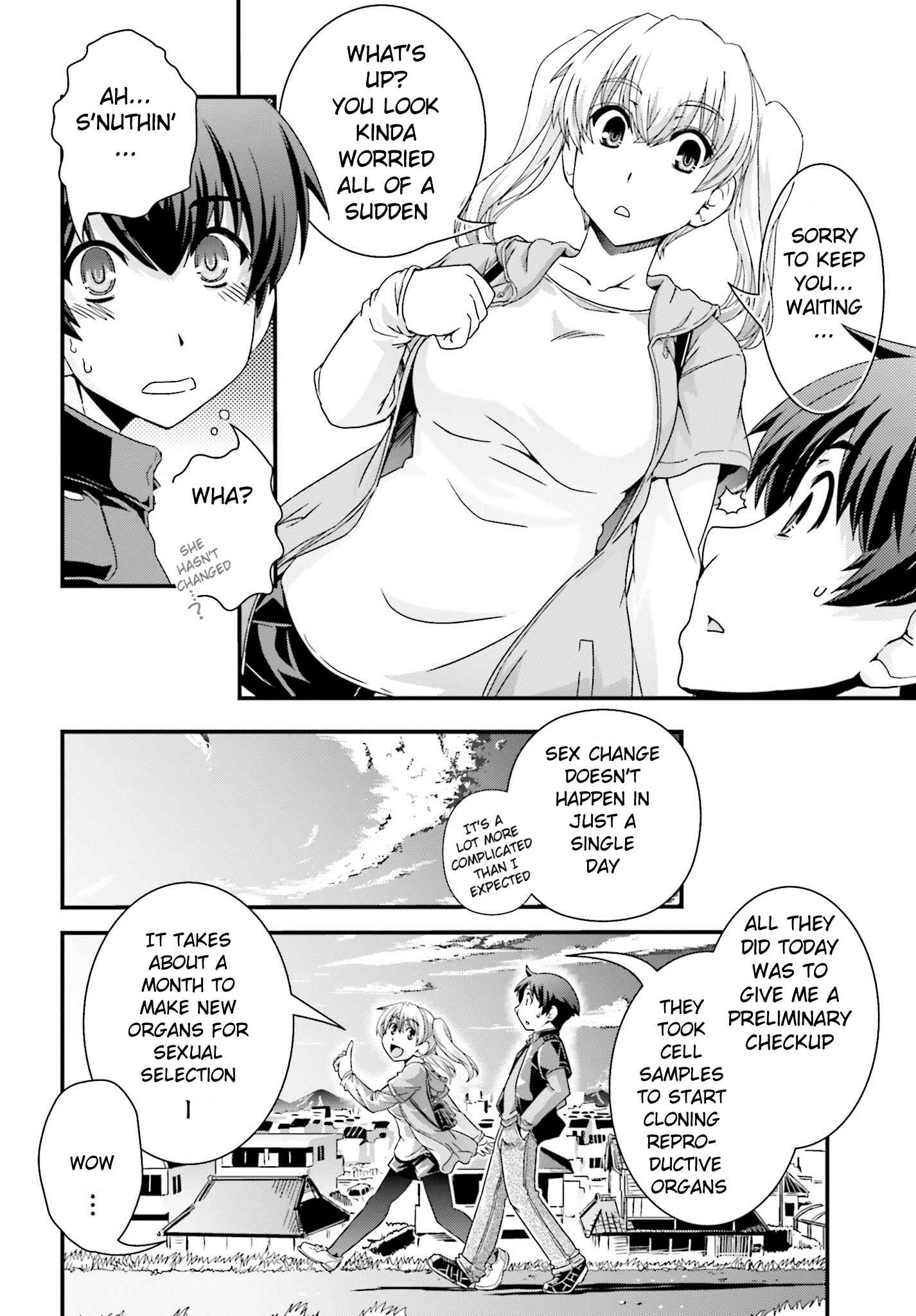 Page 11 Chapter 15 Kyoukai no Nai Sekai