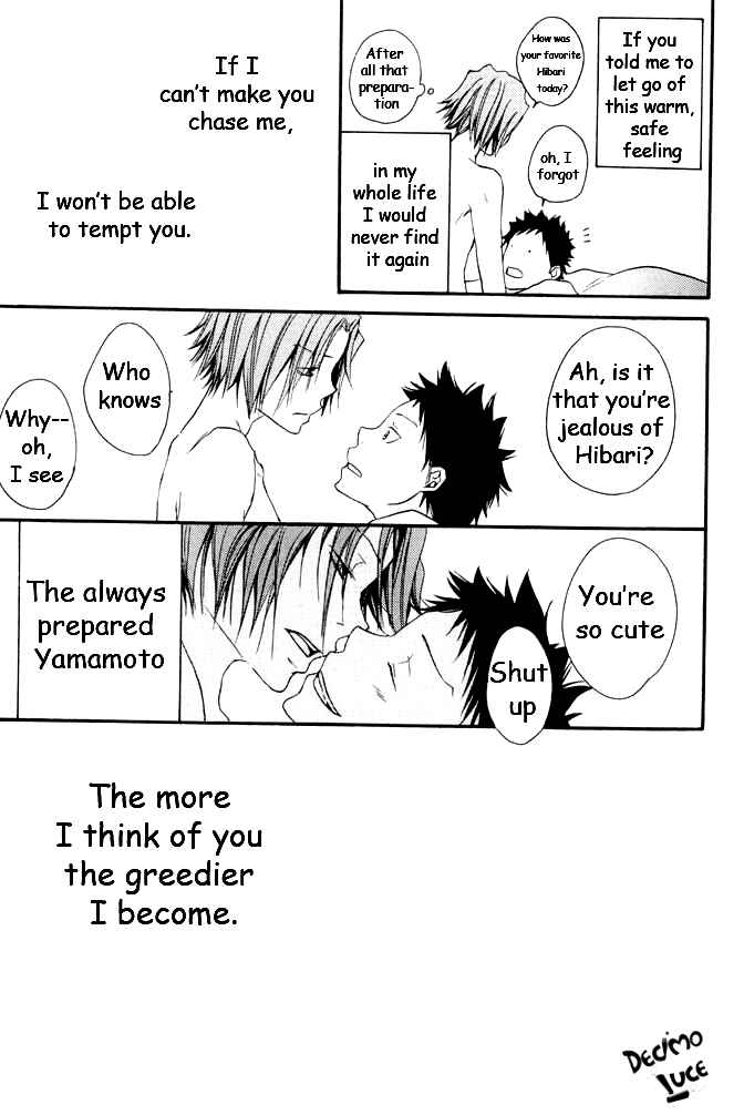 Page 22 Chapter Unknown_4197 Katekyo Hitman Reborn! - Youre My Lover (Doujinshi)