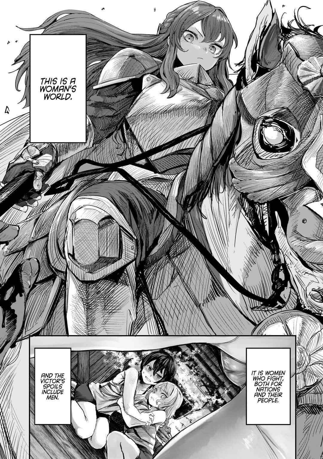 Page 1 Chapter 1 Virgin Knight: I Became the Frontier Lord in a World Ruled by Women