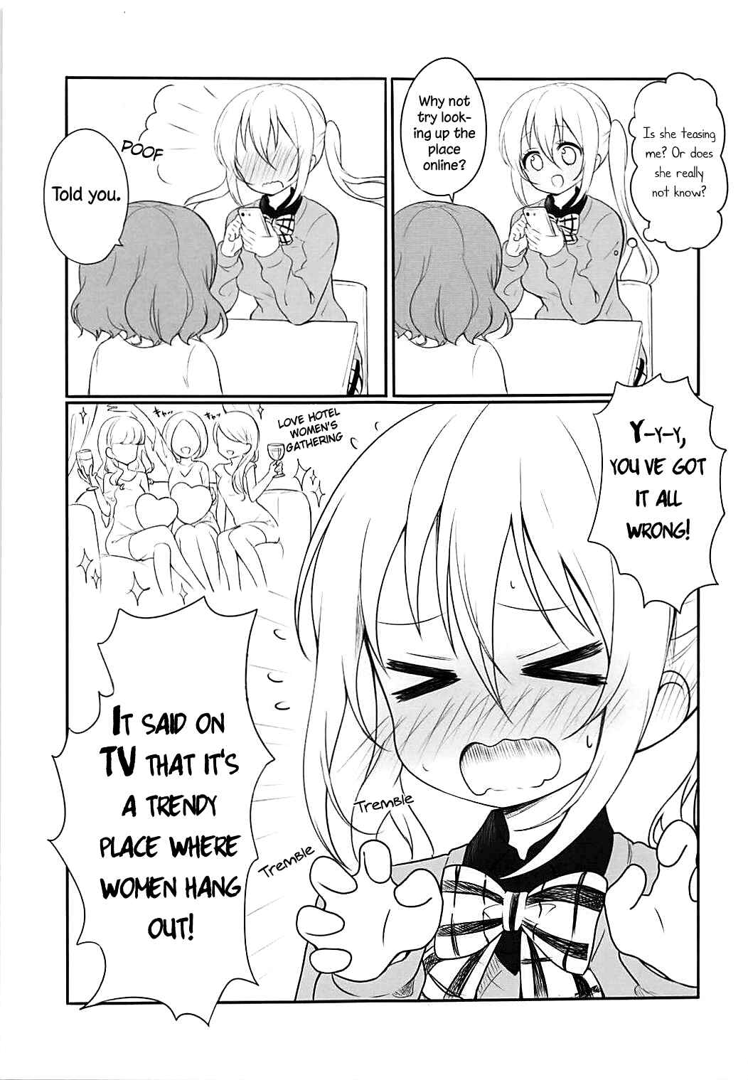 Page 4 Chapter Unknown_8506 Blend-S - Koisuru Mafuyu wa Hon ga Ususugite Sugu Kaho to Ecchi Shichau no. (Doujinshi)