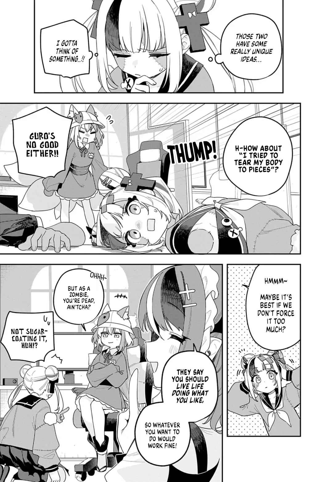Page 5 Chapter 2 Zonchyuu~Zombie JK wa Game Haishinchuu