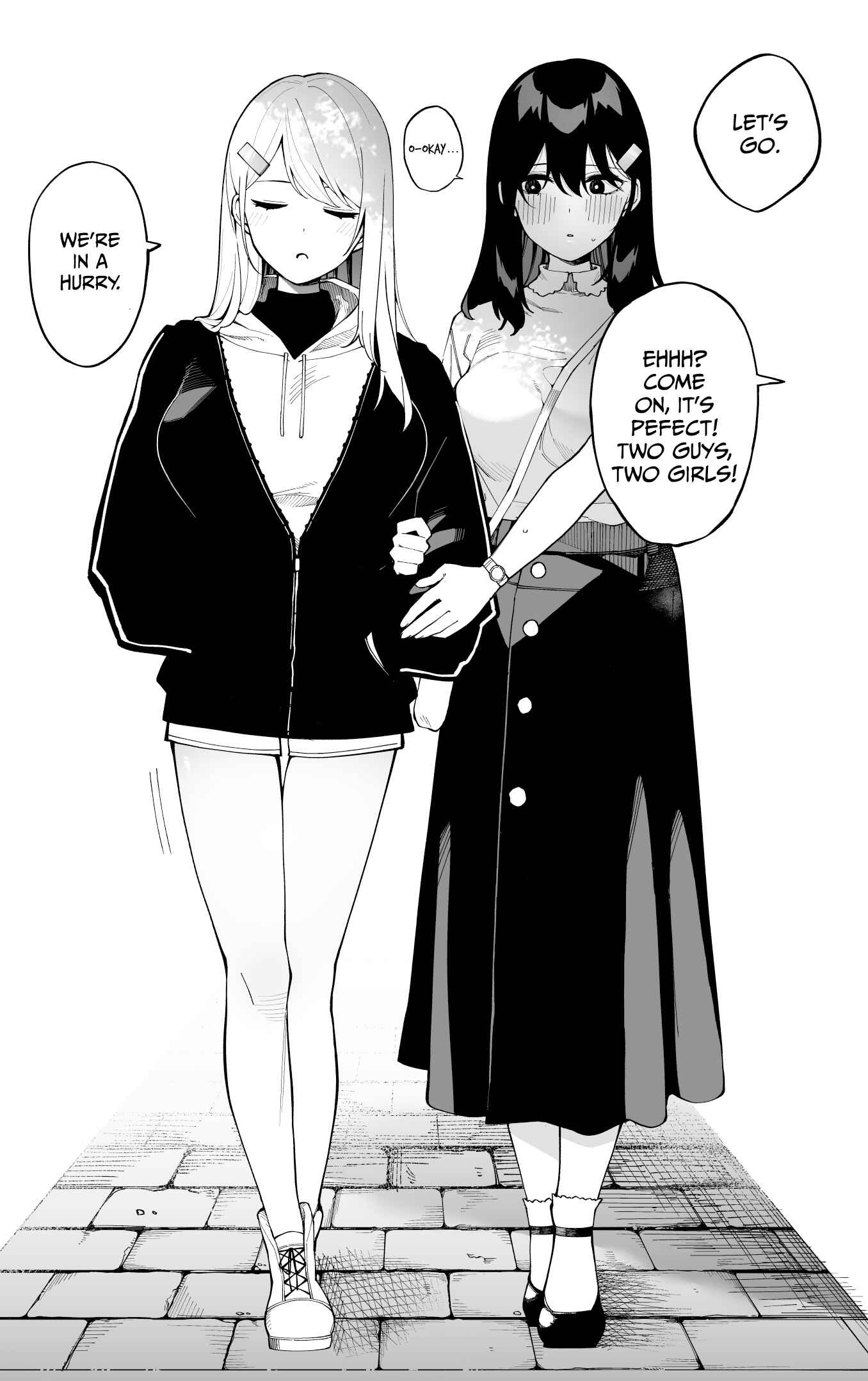 Page 3 Chapter 9 1 Ii ne de Skirt ga 0.1mm Mijikaku Naru Class no Jimi na Onnanoko: Gojitsudan-hen