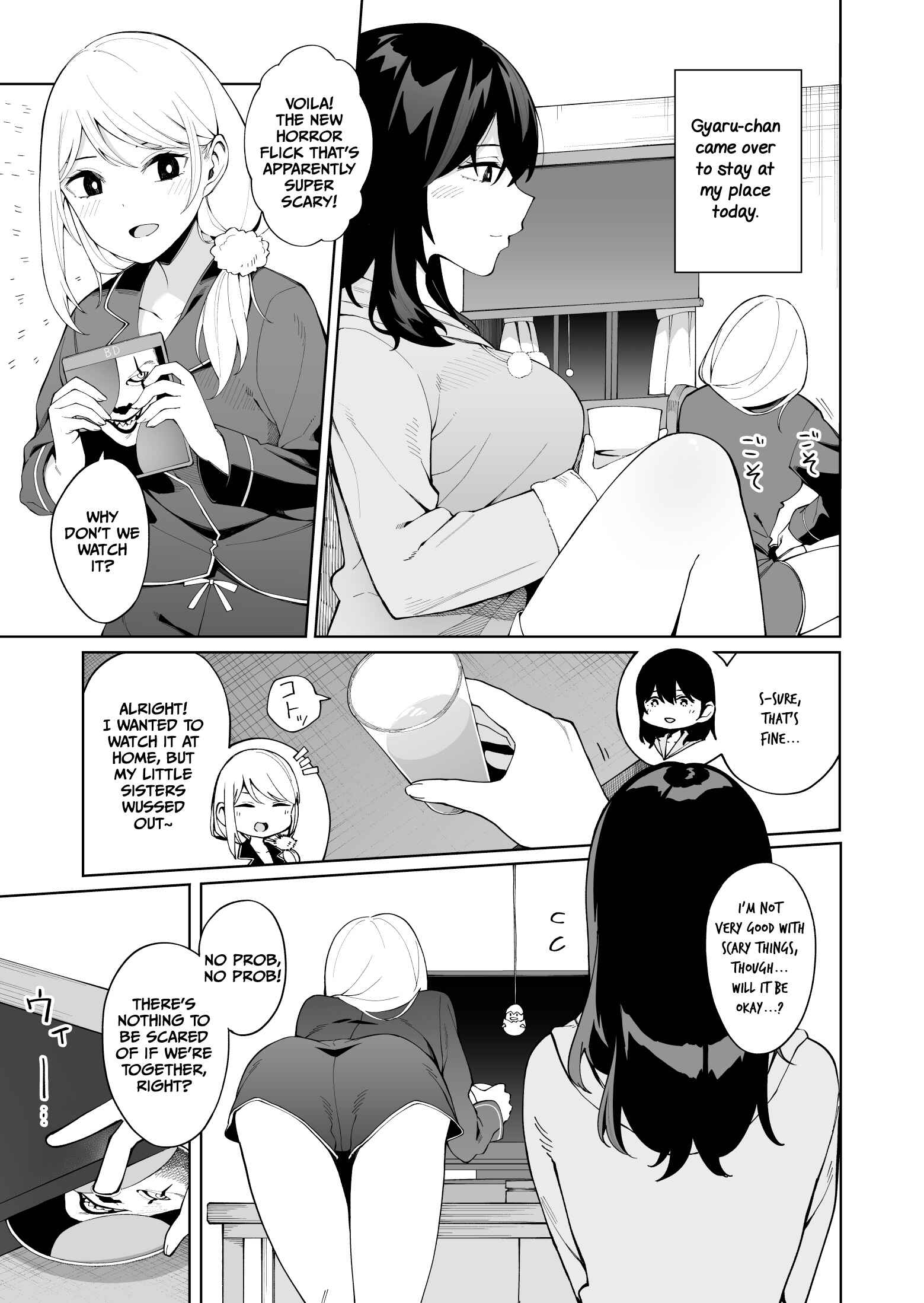 Page 1 Chapter 8 1 Ii ne de Skirt ga 0.1mm Mijikaku Naru Class no Jimi na Onnanoko: Gojitsudan-hen
