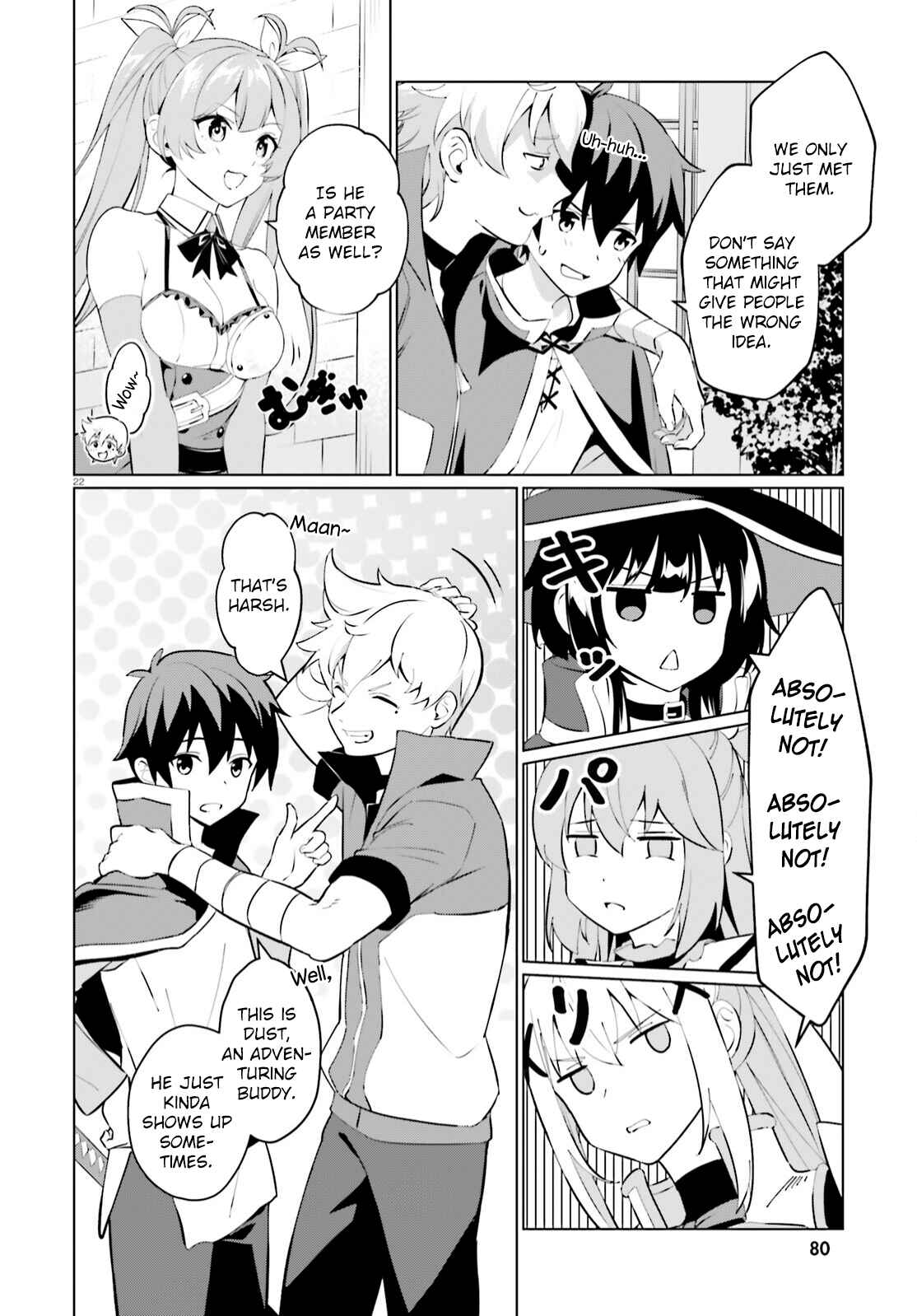 Page 22 Chapter 2 Kono Subarashii Sekai ni Shukufuku o! Fantastic Days!